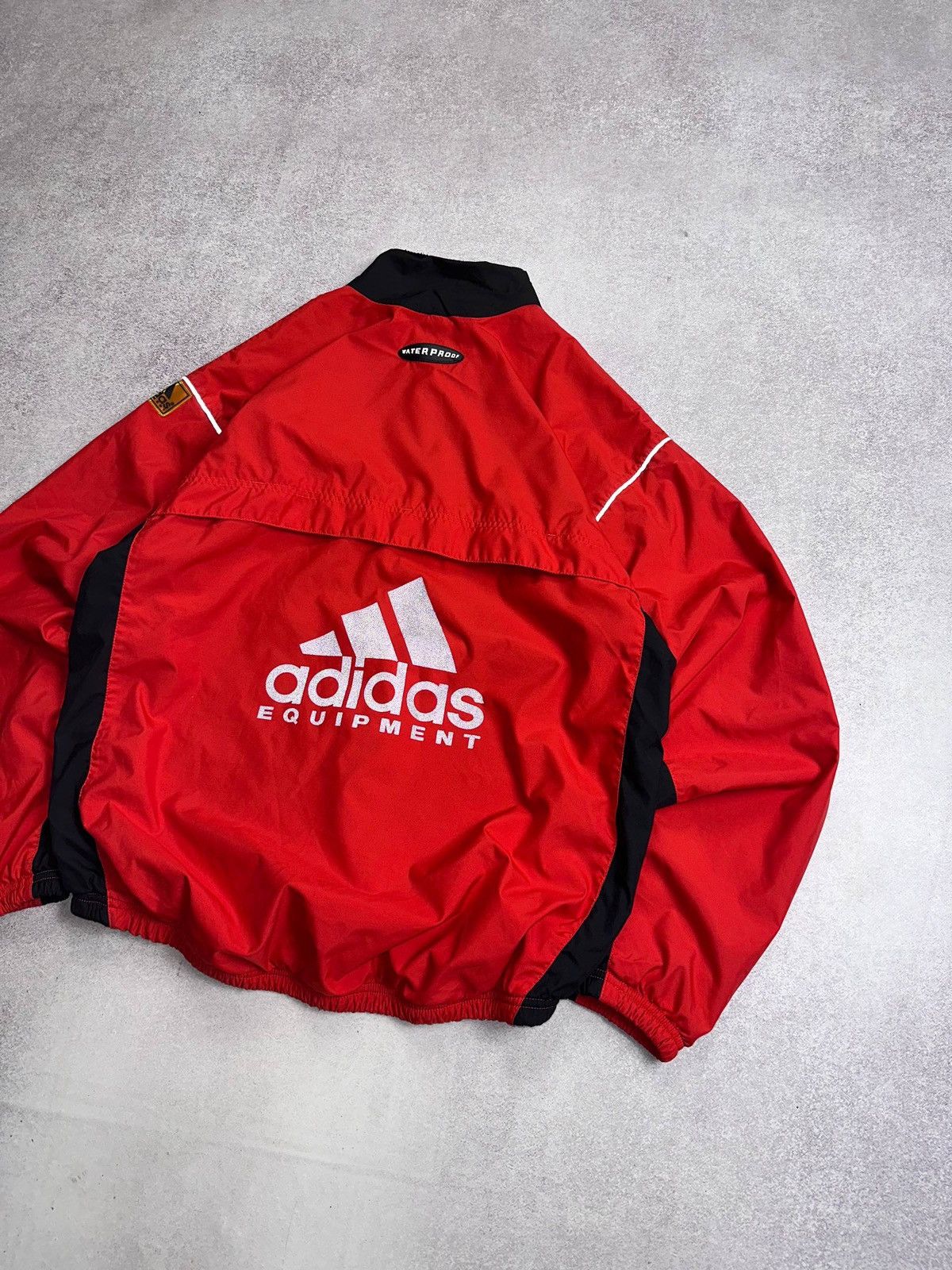 Adidas Vintage 90s Adidas Equipment Nylon Reflective Jacket Size US S / EU 44-46 / 1 - 3 Thumbnail