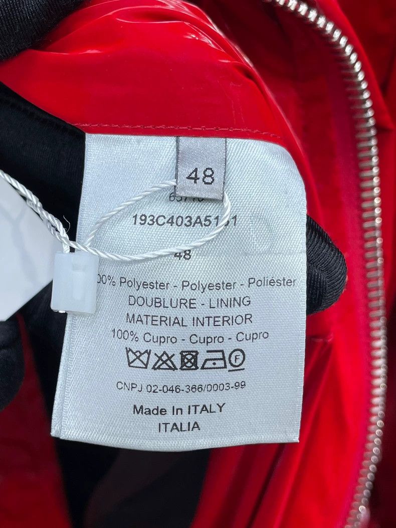 Dior Dior Wang Junkai's same red leather jacket 2501-Nextarrow Size US M / EU 48-50 / 2 - 7 Thumbnail