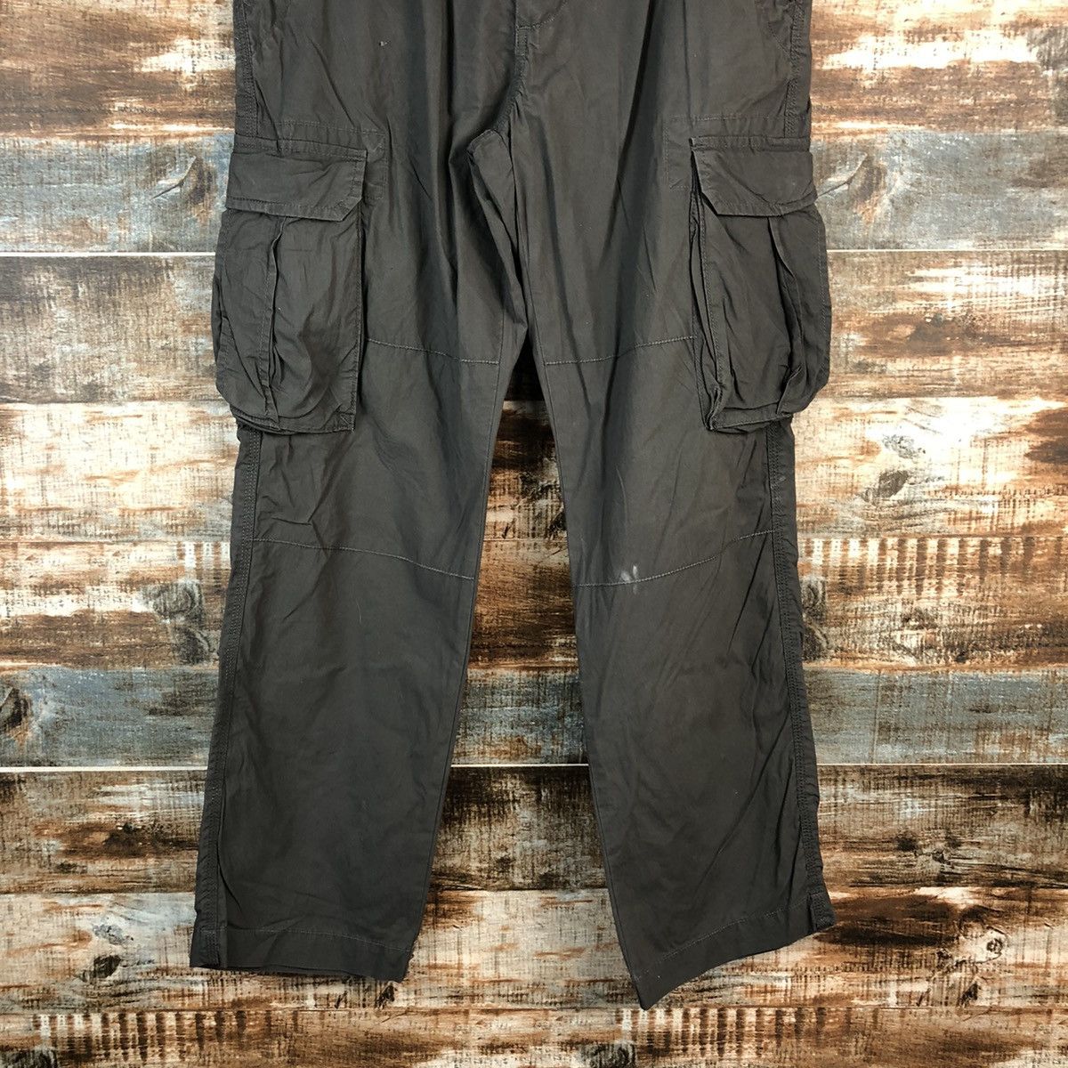 Gap Gap Grey Cargo Multipocket utility tactical Pants #A2455 Size US 31 - 3 Thumbnail