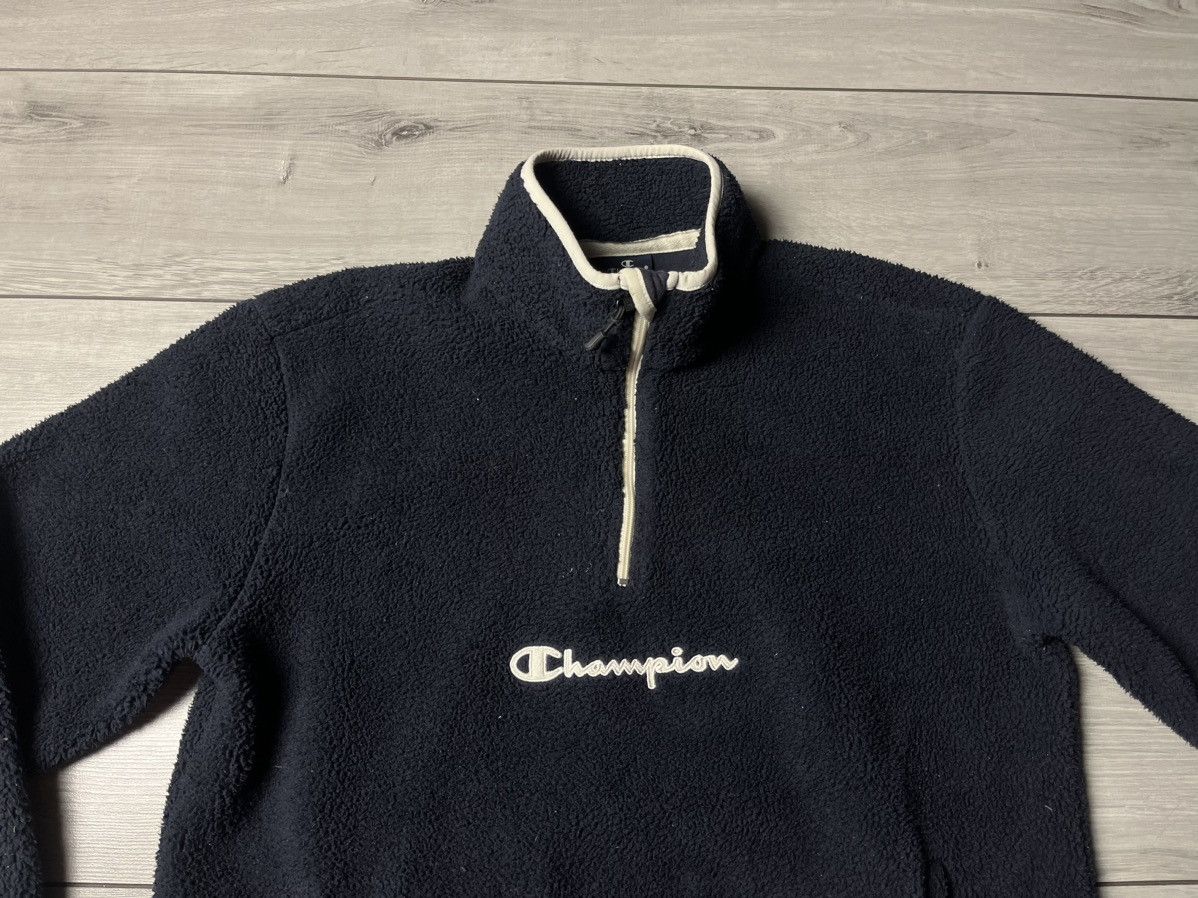 Champion Champion sherpa fleece jacket teddy 1/4 size Large Size US L / EU 52-54 / 3 - 3 Thumbnail