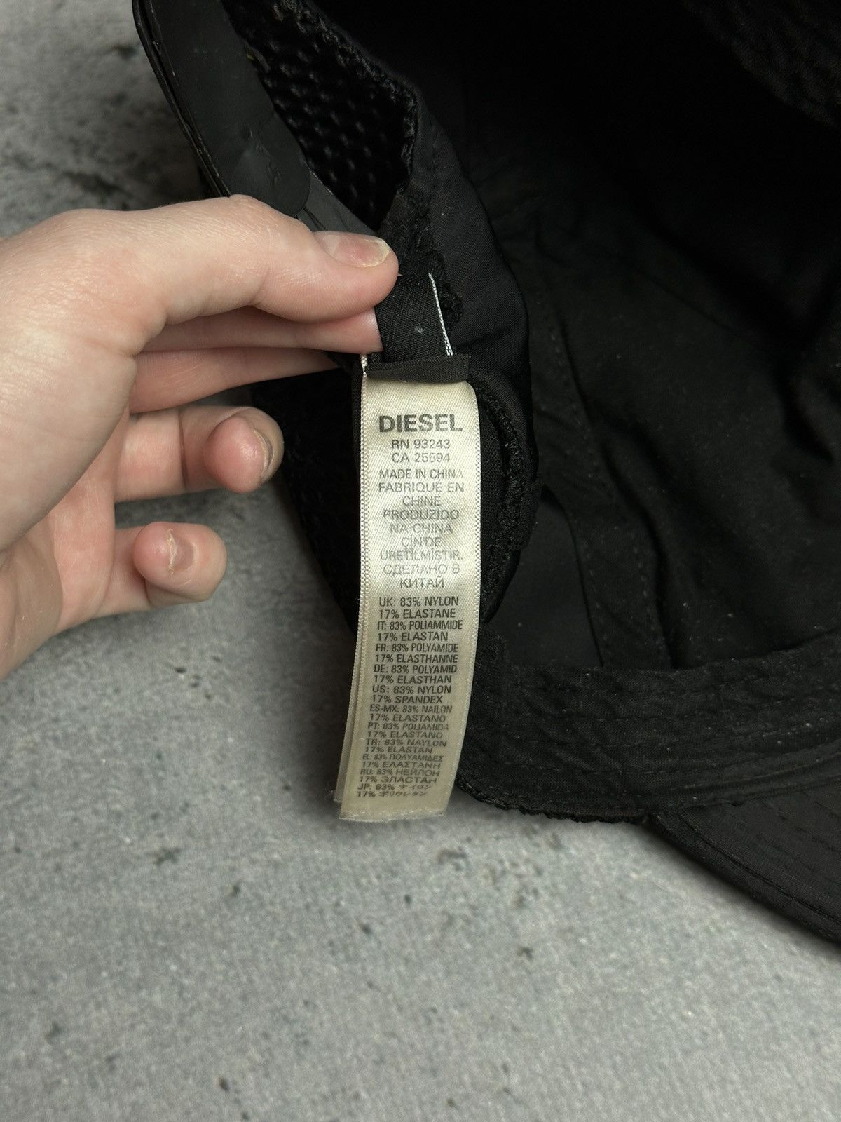 Diesel Diesel Big logo 00's Cap One Size DDDR y2k Size ONE SIZE - 13 Thumbnail