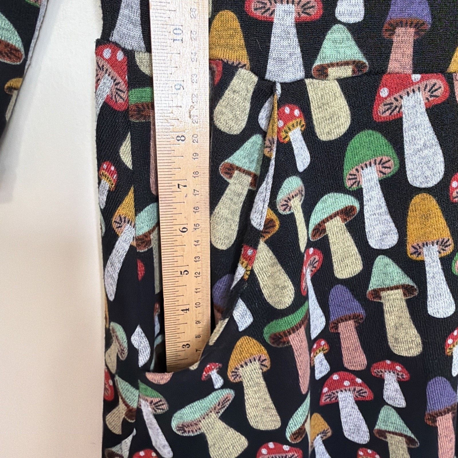 Other LASoul Mushroom Print Fit Flare Dress Women's Medium Size M / US 6-8 / IT 42-44 - 4 Thumbnail