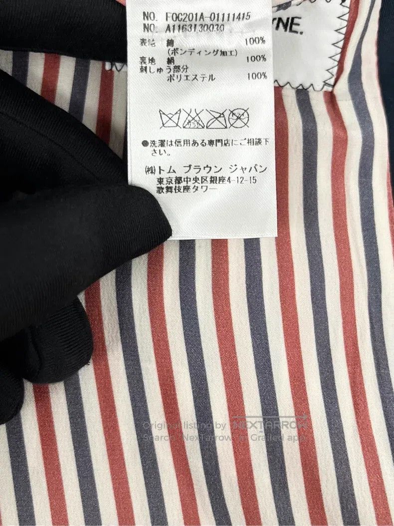 Thom Browne Thom Browne Navy Coat Size M / US 6-8 / IT 42-44 - 6 Thumbnail