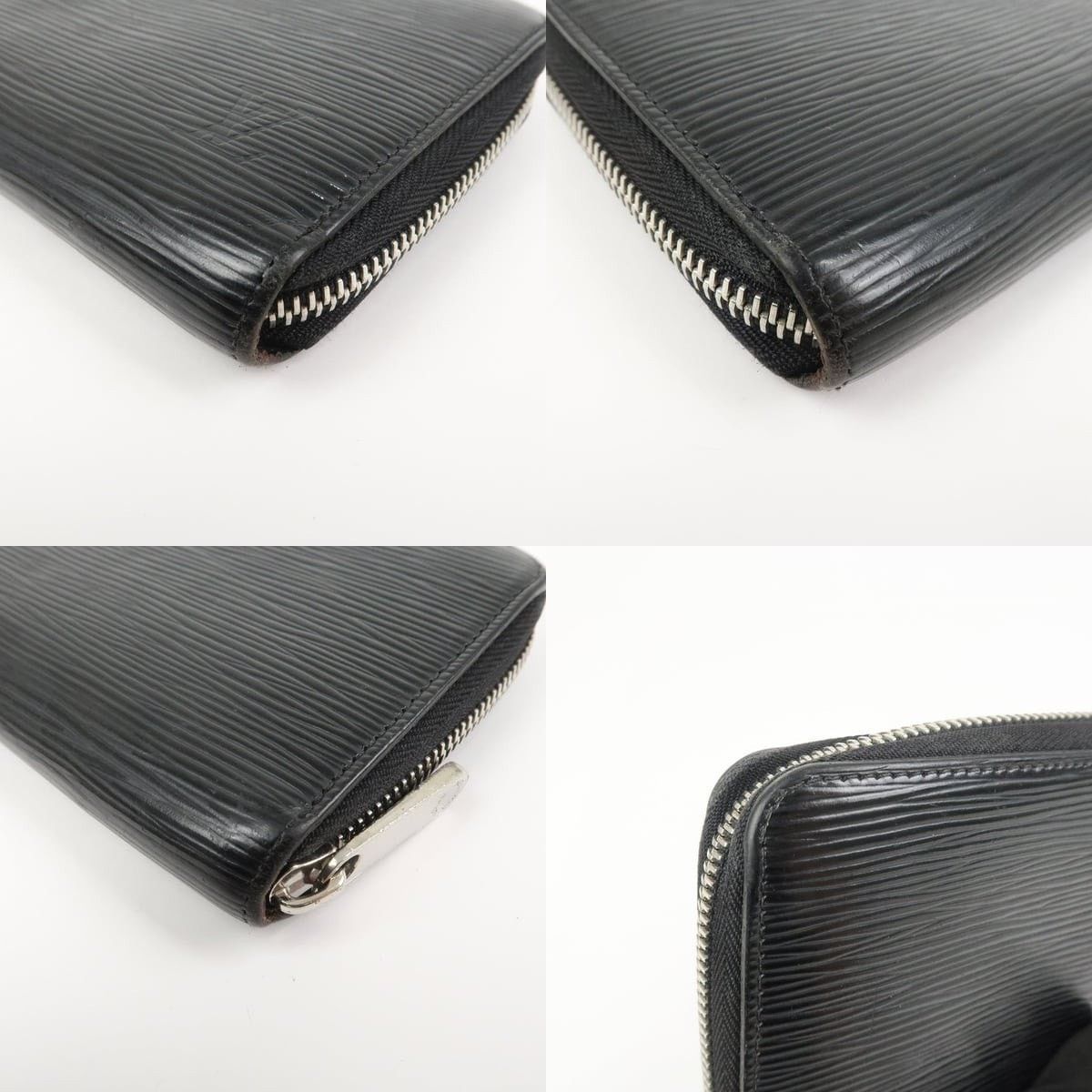 Louis Vuitton Louis Vuitton Epi Zippy Wallet Black Size ONE SIZE - 4 Thumbnail