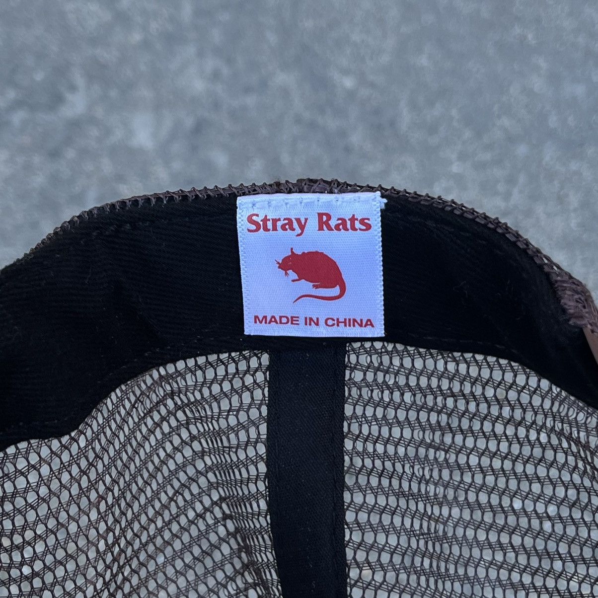 Stray Rats 2025’ Stray Rats Ratgirl Leopard Trucker Hat Size ONE SIZE - 5 Thumbnail