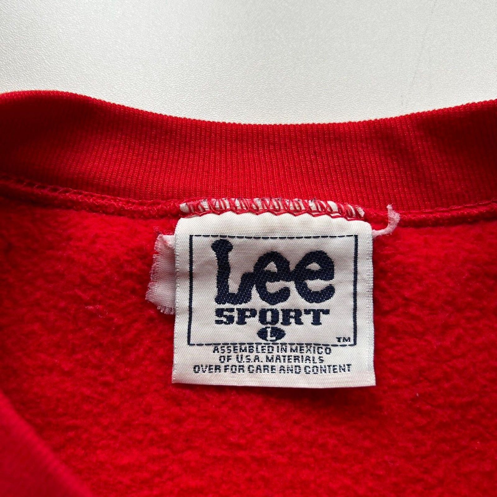 Lee × NCAA × Vintage Vintage 90s Nebraska Huskers NCAA Crewneck Large Lee Sport Size US L / EU 52-54 / 3 - 3 Thumbnail