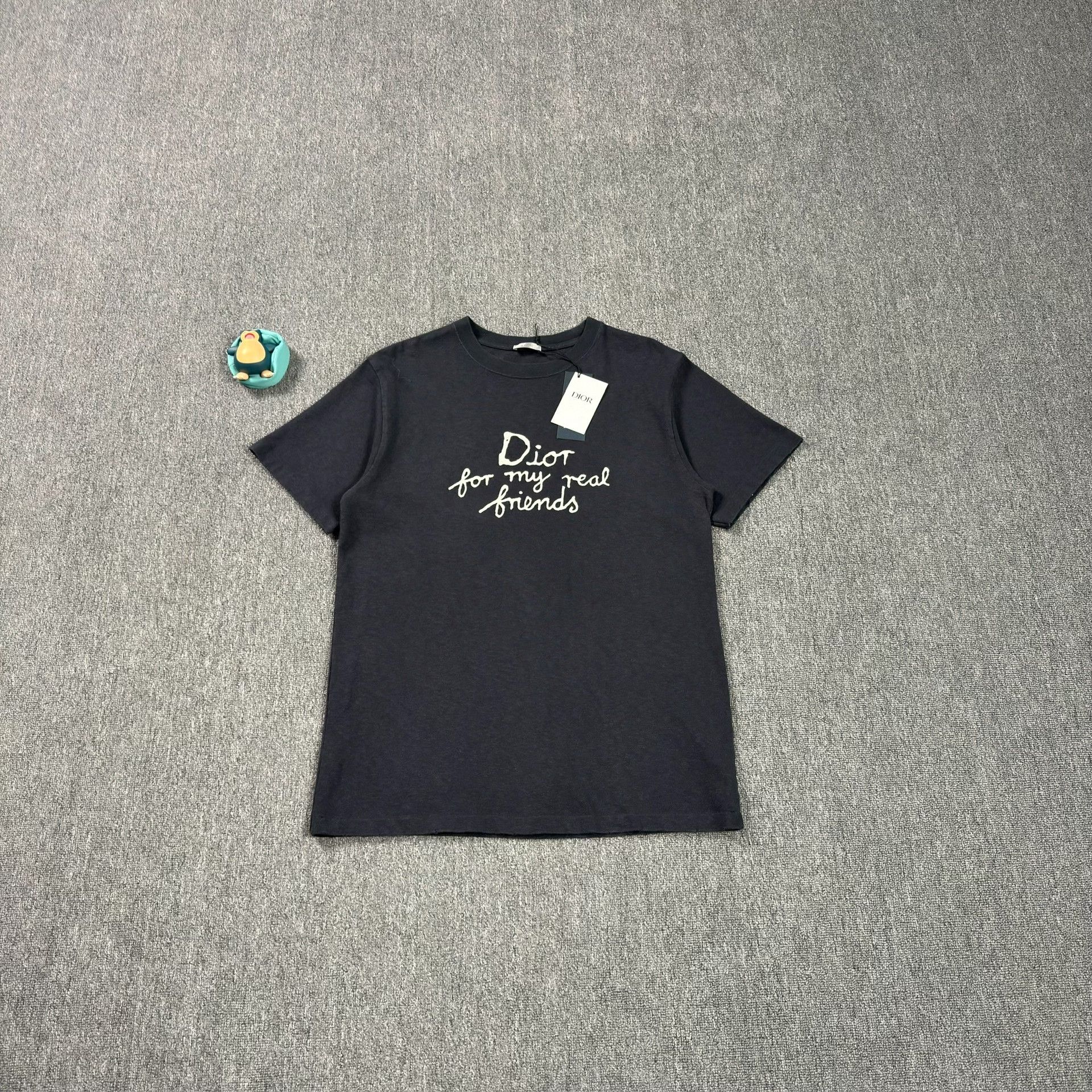 Dior Dior Embroidered Logo T-Shirt M Size US M / EU 48-50 / 2 - 1 Thumbnail