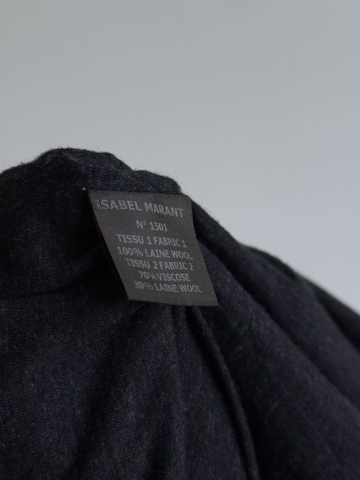 Isabel Marant Isabel Marant Navy Blue Wool Jacket Size S / US 4 / IT 40 - 9 Thumbnail
