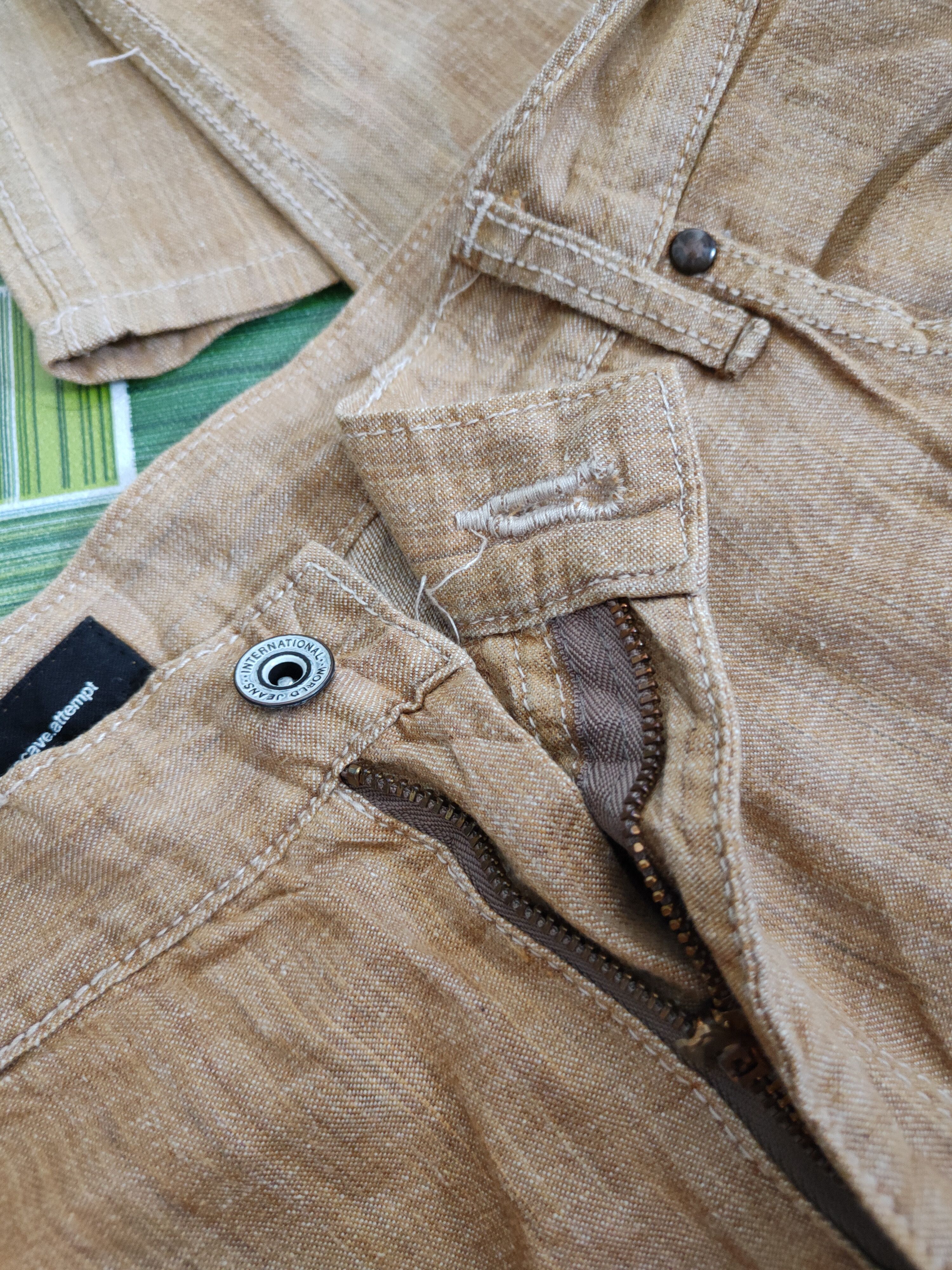 Japanese Brand Concave attempt Brown Multipocket Casual Pants #S1271 Size US 34 / EU 50 - 15 Thumbnail