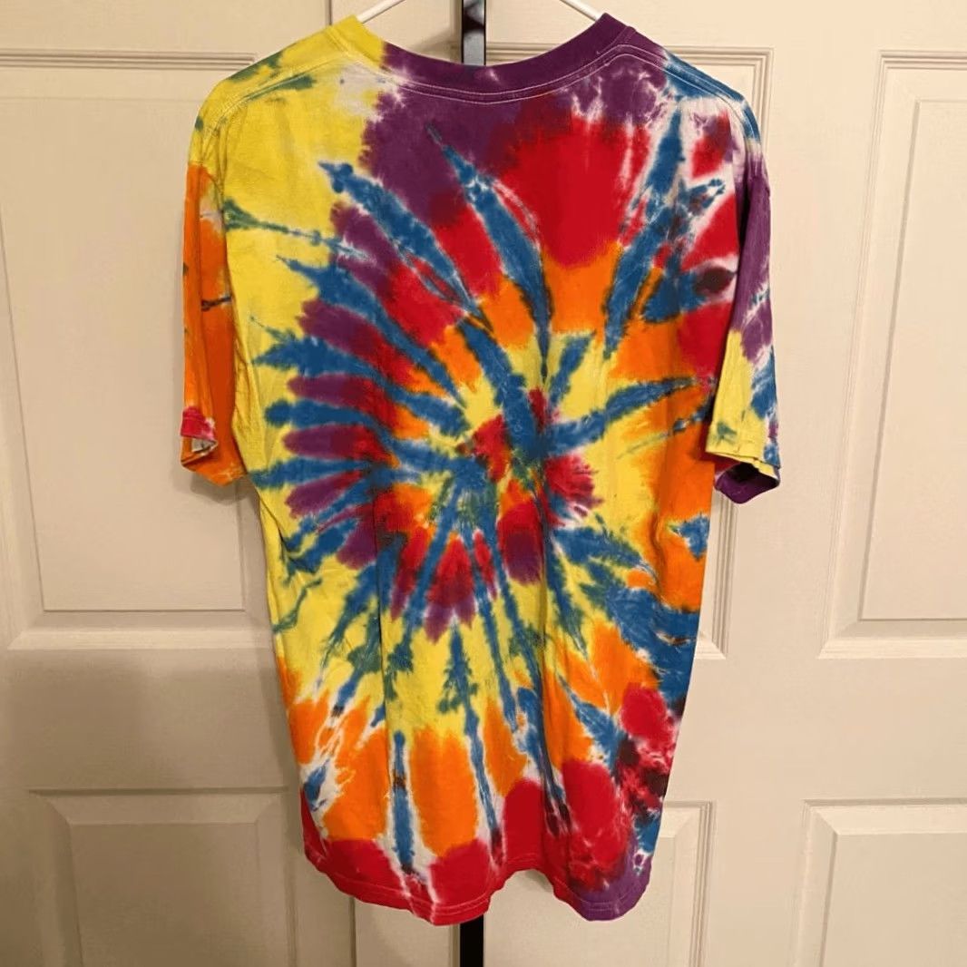 Gildan Gildan Activewear T-Shirt Men Tie-Dye Chicago Windy City Short Sleeve Large Multicolor Crew Neck Front Graphic Print Size US L / EU 52-54 / 3 - 2 Thumbnail