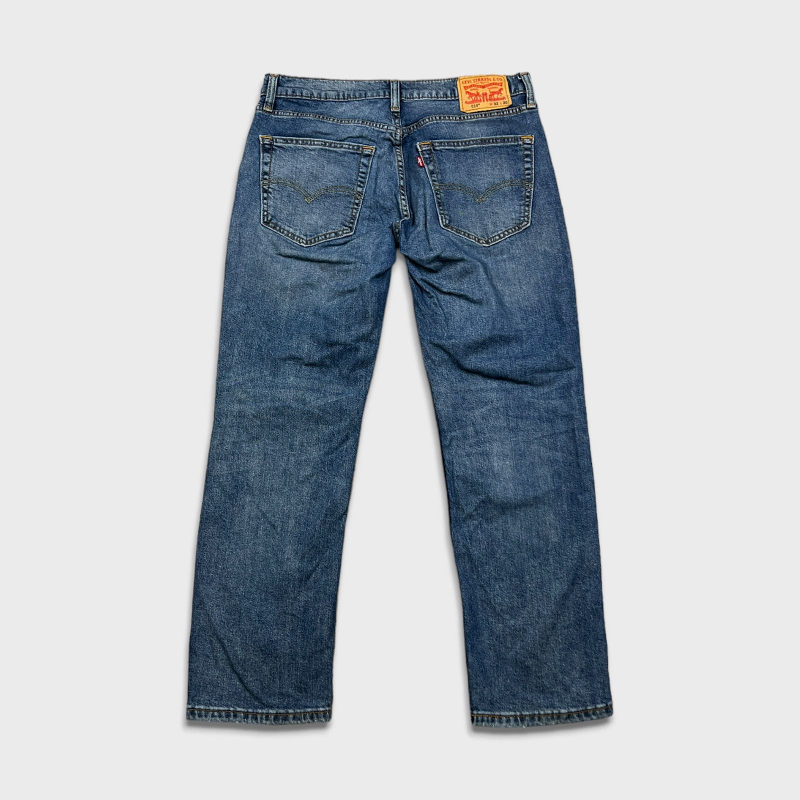 Levi's × Levi's Vintage Clothing × Vintage Levi's 514 Jeans 32x30 Straight Fit American Denim Pants Size US 32 / EU 48 - 5 Thumbnail