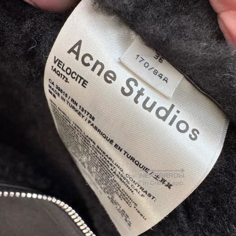 Acne Studios Acne Studios Black Wool Pilot Jacket Size XS / US 0-2 / IT 36-38 - 7 Thumbnail