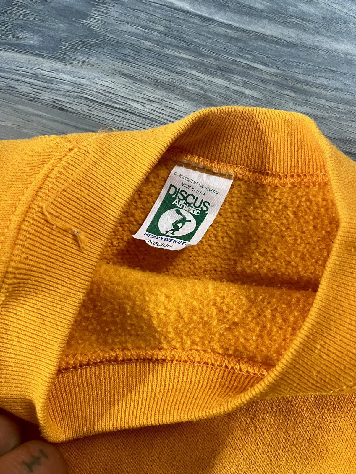 Vintage Vintage 80s Discus Crewneck Size US M / EU 48-50 / 2 - 2 Thumbnail