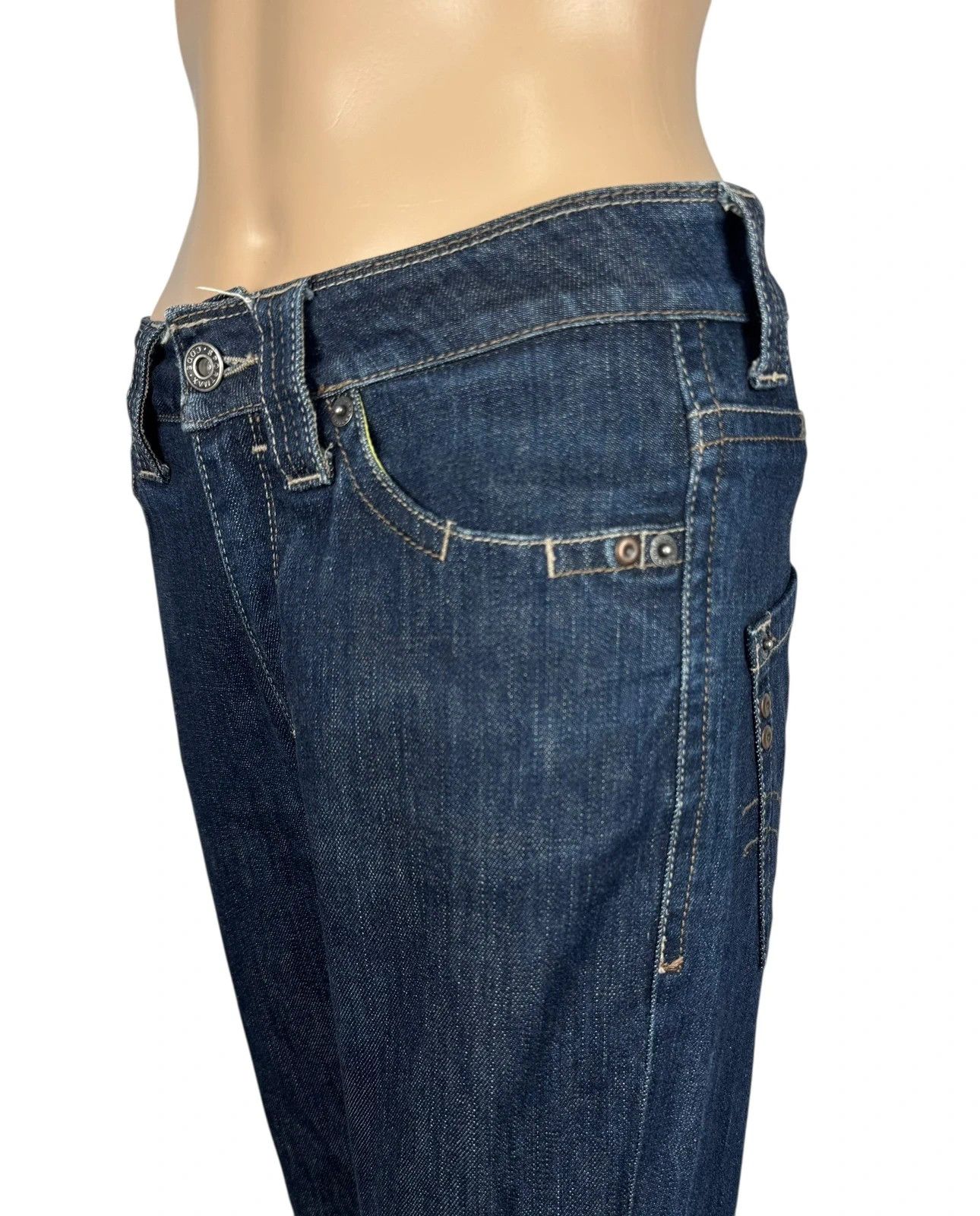 Sportmax Sportmax Code Vintage Crop Jeans Slim size US4 I38 Size 27" / US 4 / IT 40 - 2 Thumbnail