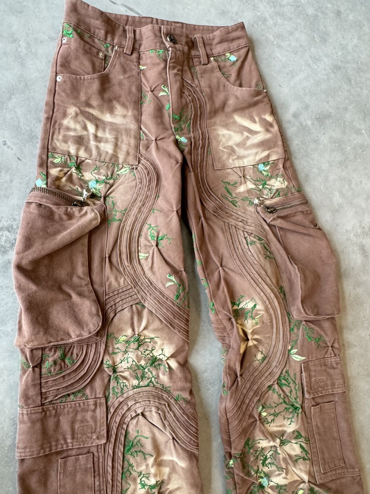 Bad Son Bad Son overgrown cargos brown | Grailed