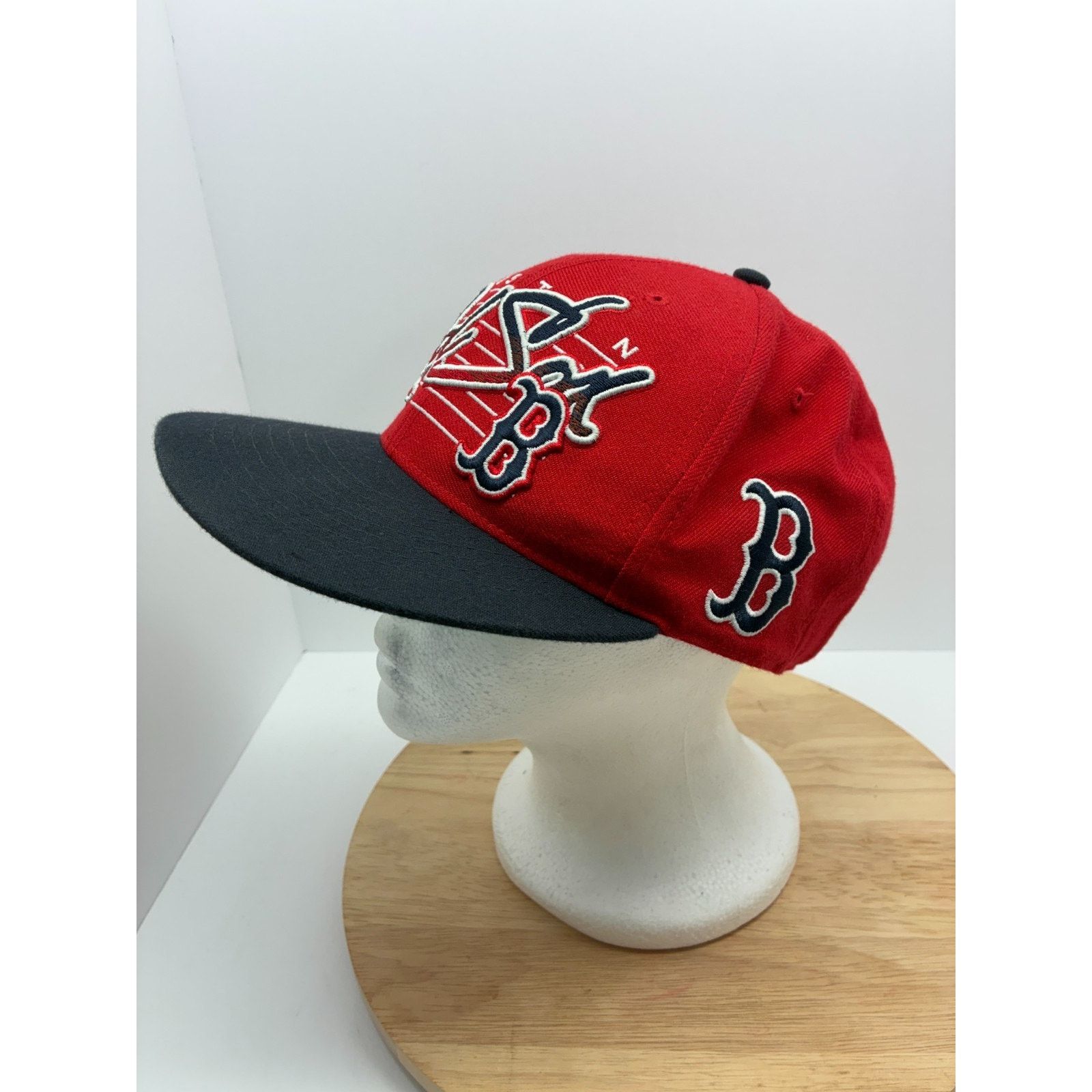47 Brand Boston Red Sox 47 Brand Snapback Hat Red Black Script Logo Size ONE SIZE - 3 Thumbnail