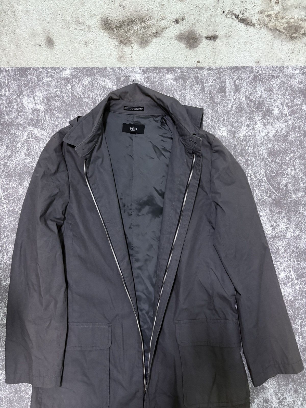 Japanese Brand × Vintage × Yohji Yamamoto Ined homme by Yohji Yamamoto Coat Jacket Size US XS / EU 42 / 0 - 4 Thumbnail