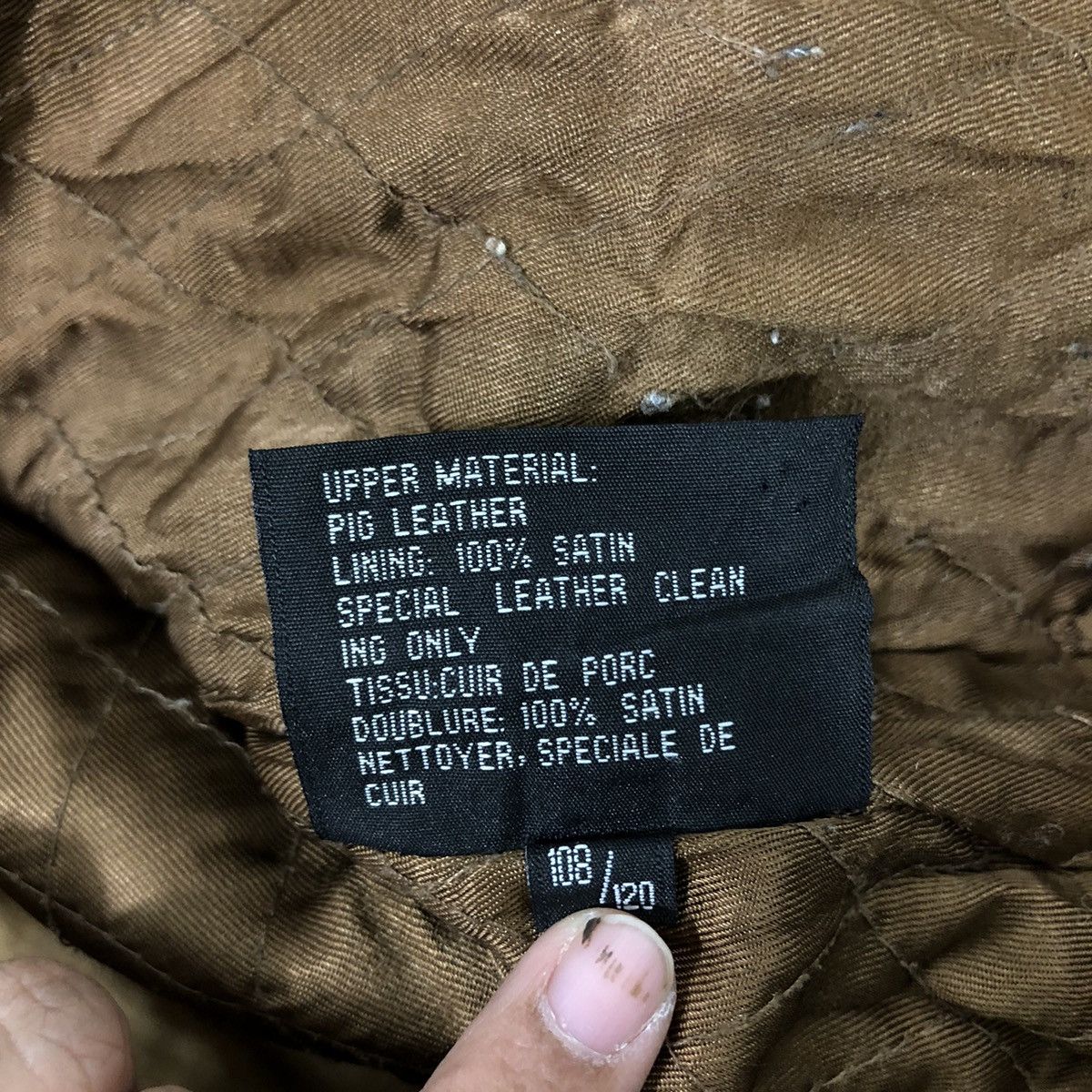 Japanese Brand 🔥90’s Leather Jacket Enjoy Issey Miyake Japan Double Breast Size US L / EU 52-54 / 3 - 13 Thumbnail