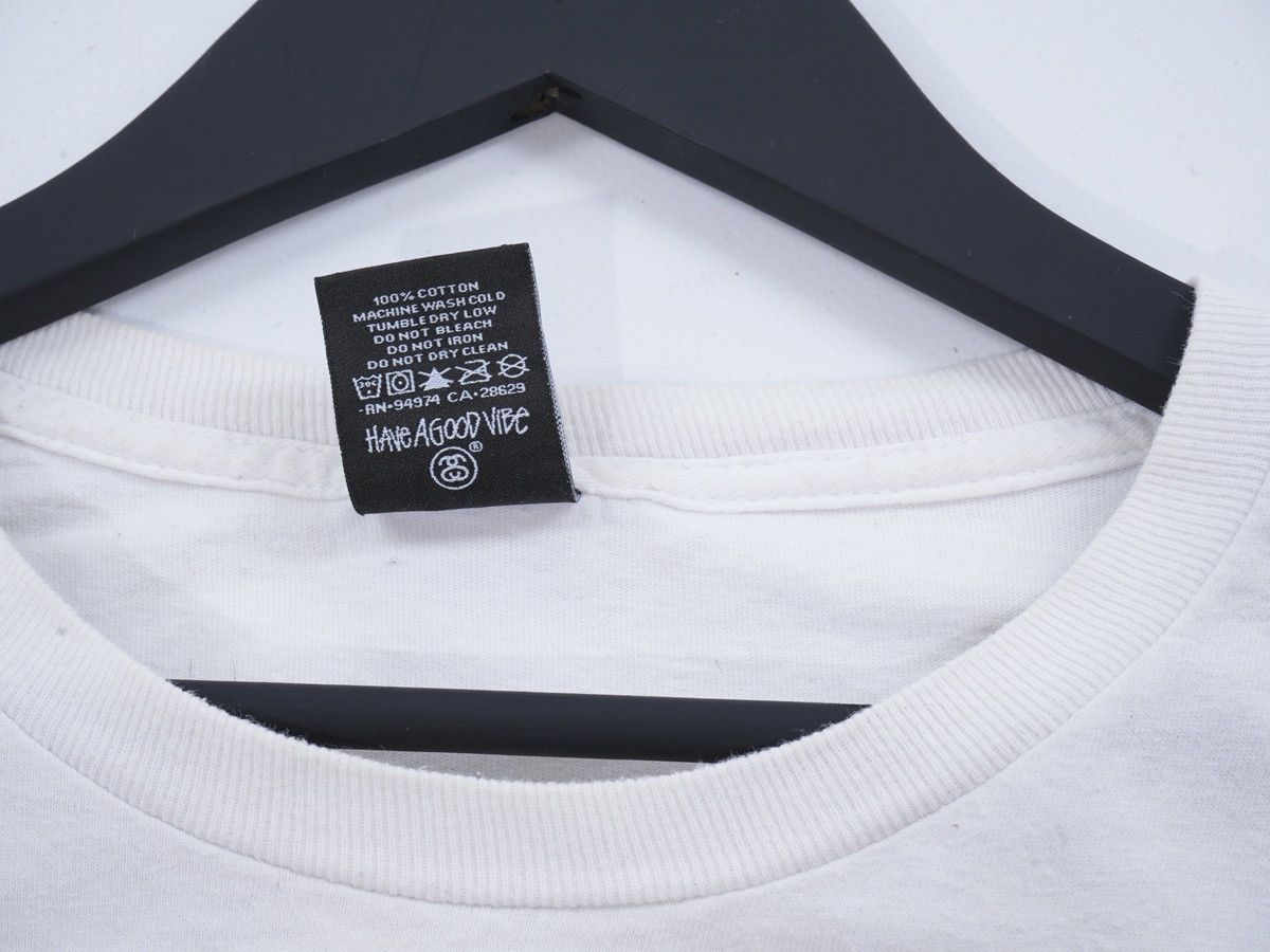Stussy STUSSY NUMBER 4 VINTAGE BIG LOGO STREETWEAR TEE Size US M / EU 48-50 / 2 - 8 Thumbnail