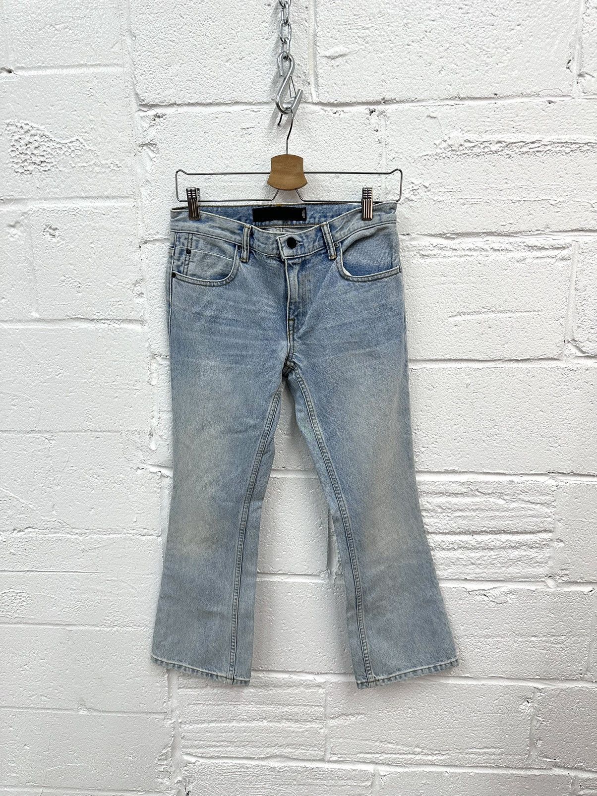 Alexander Wang Flared bottom denim