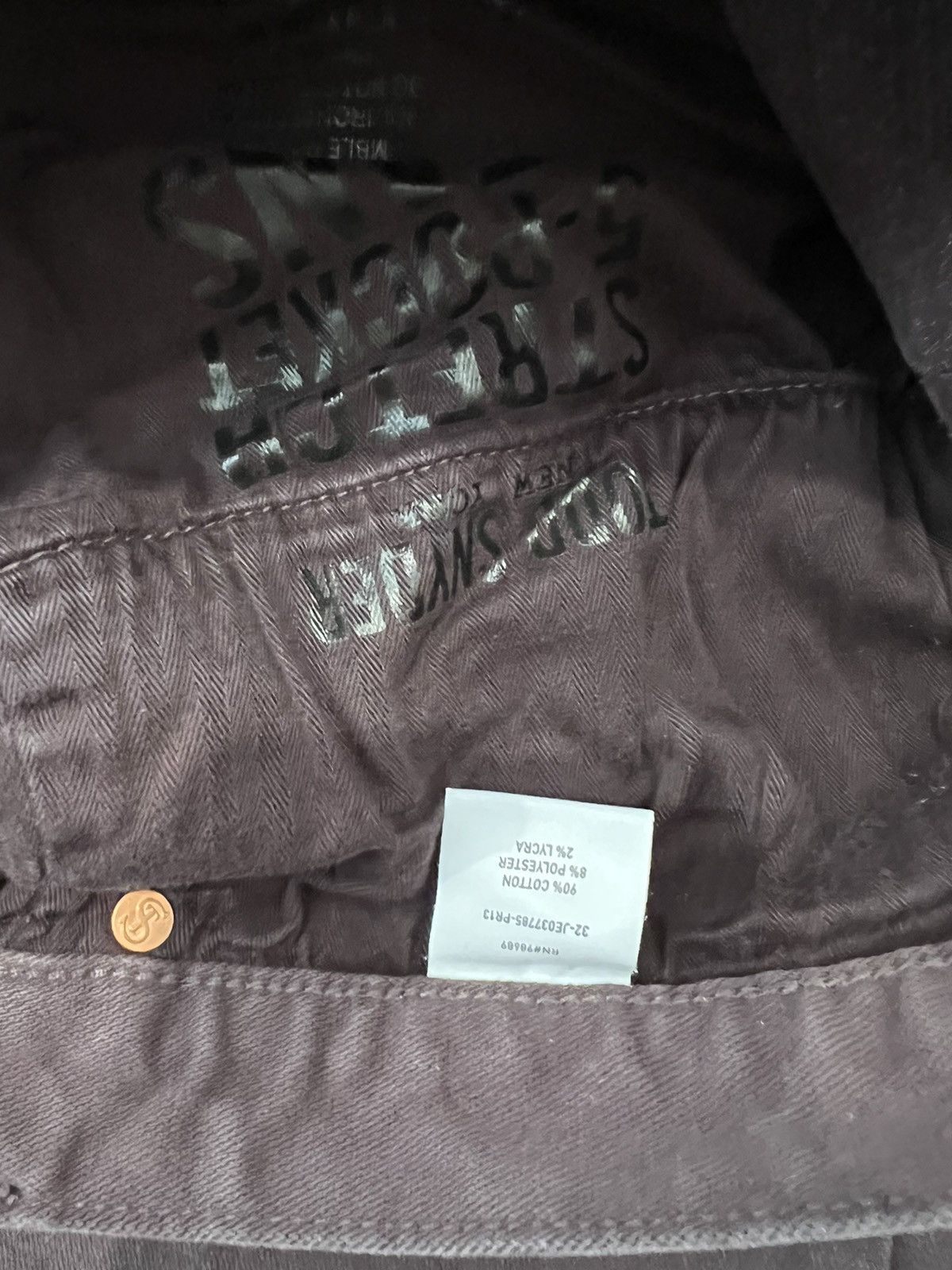 Todd Snyder Todd snyder brown slim fit 5 pocket stretch jeans Size US 36 / EU 52 - 5 Thumbnail