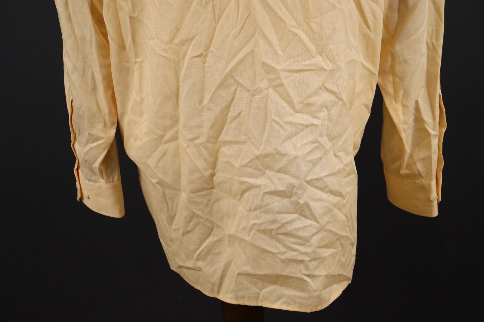 Paul Smith Paul Smith Orange Long Sleeve Button Down Shirt Size 44 Size US M / EU 48-50 / 2 - 8 Thumbnail
