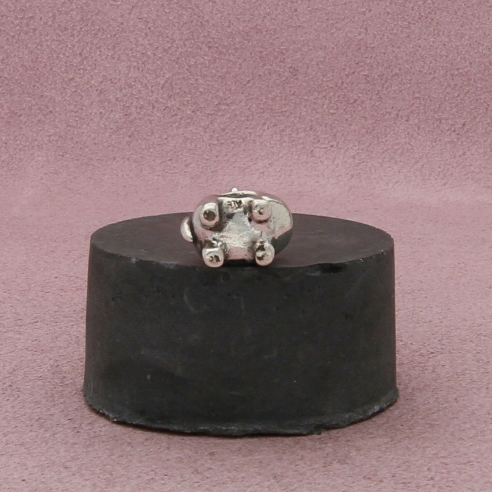 pandora pandora sterling silver spot the dog bead (790258) charm Size ONE SIZE - 3 Thumbnail