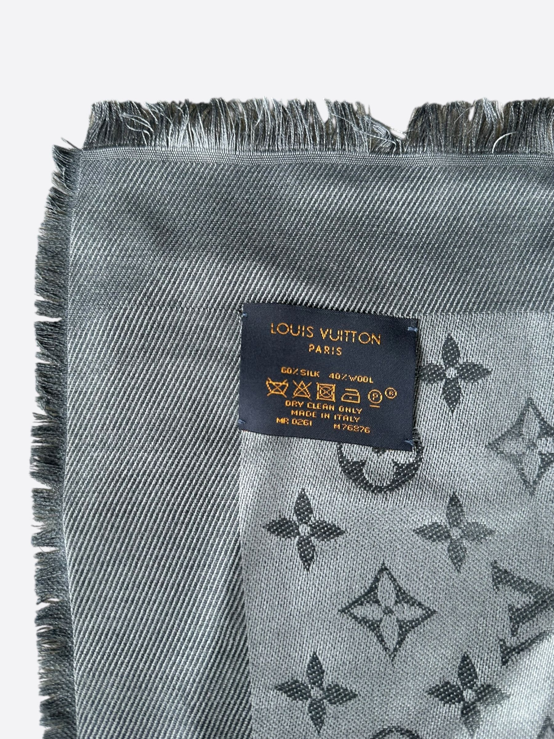 Louis Vuitton Louis Vuitton Grey Monogram Blanket Shawl Size ONE SIZE - 4 Thumbnail