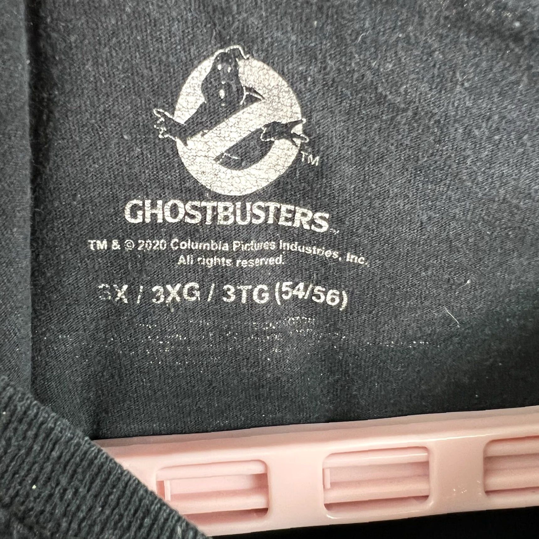 Vintage VINTAGE Ghostbusters Shirt Mens 3XL Black Ghost Busters Logo 80s Movie Promo Crew Neck Short Sleeve Size US XXL / EU 58 / 5 - 4 Thumbnail