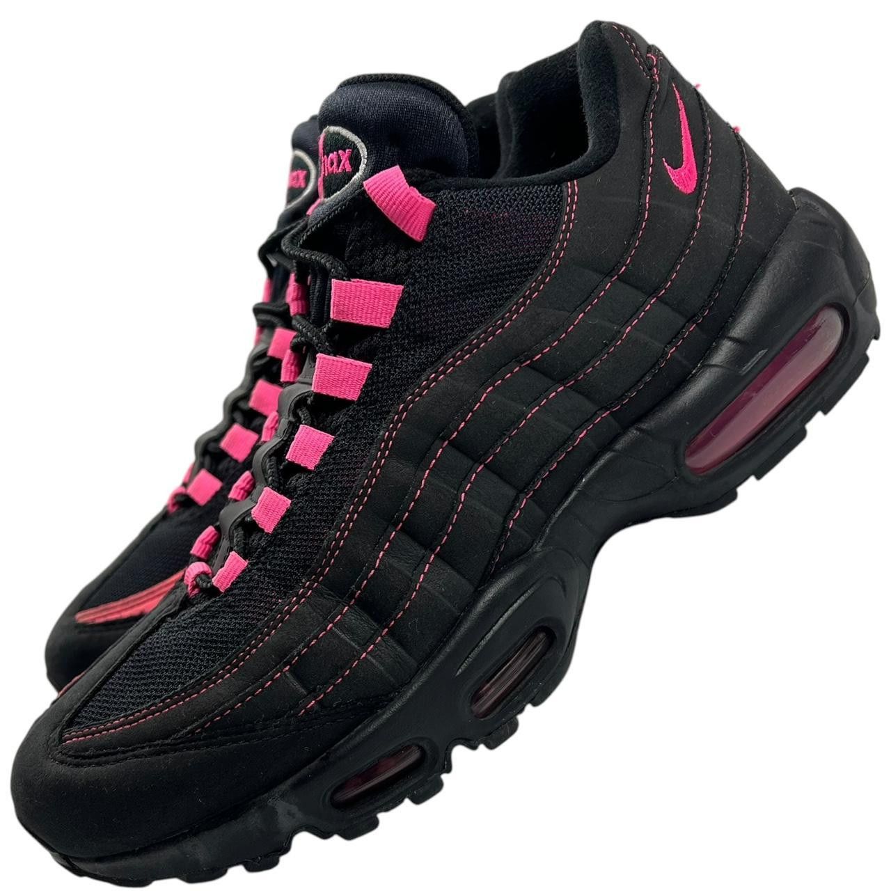 Nike Nike Air Max 95 Black Pink Blast - Size US 10 / EU 44 / UK 9 Size US 9 / EU 42 - 2 Thumbnail