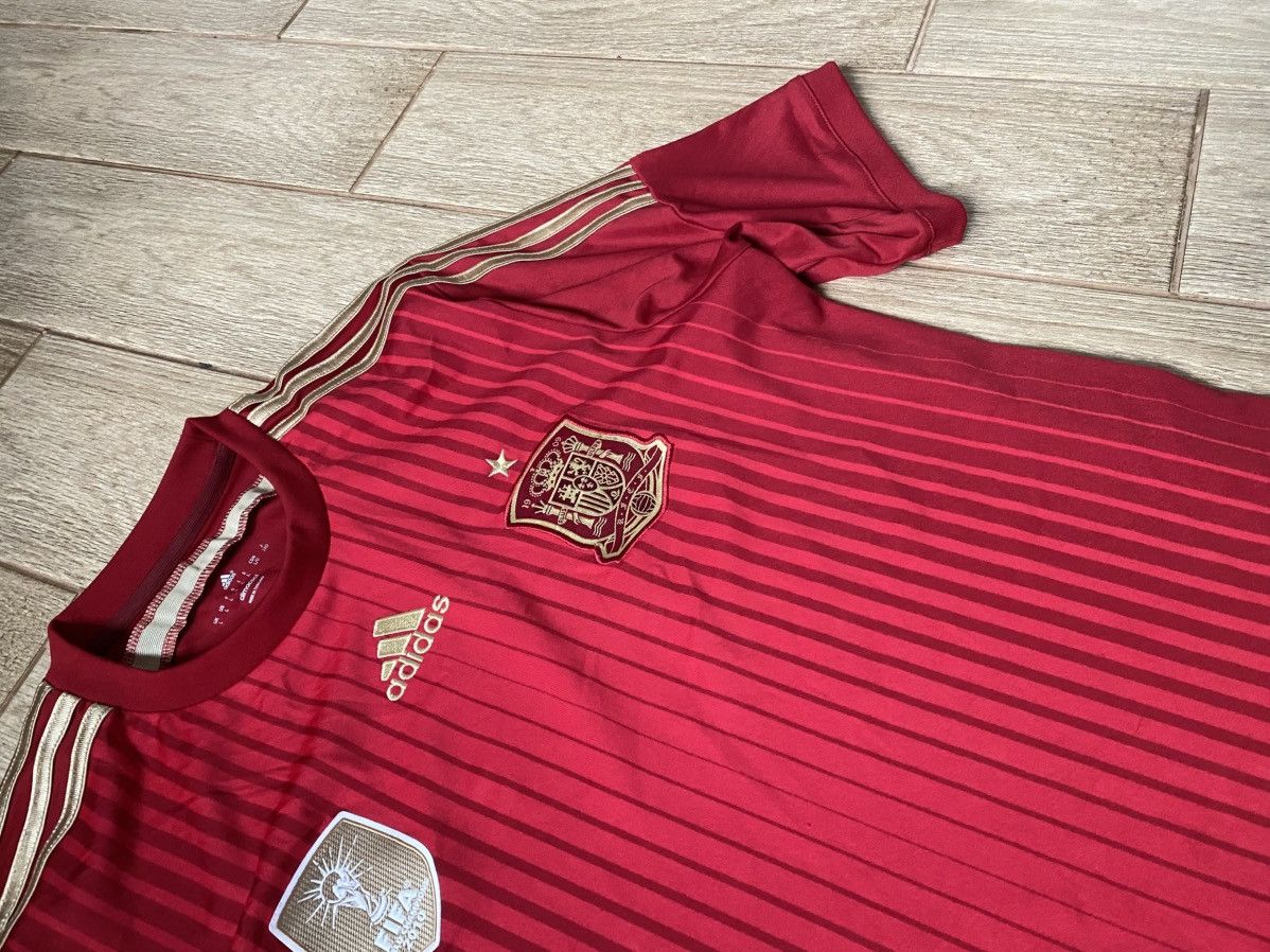 Adidas Spain National Team 2014/15 Jersey Size US L / EU 52-54 / 3 - 2 Thumbnail
