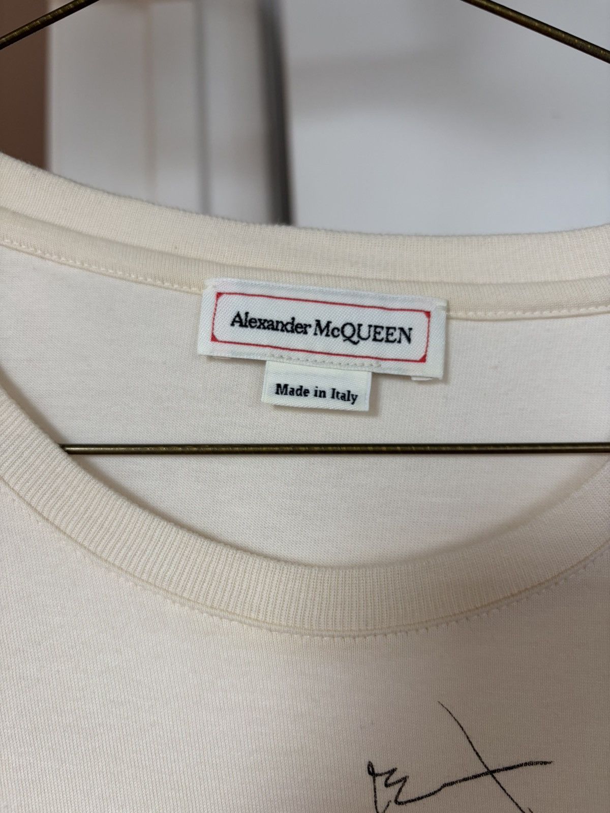 Alexander McQueen Sketch Skull T-Shirt Size US S / EU 44-46 / 1 - 2 Thumbnail