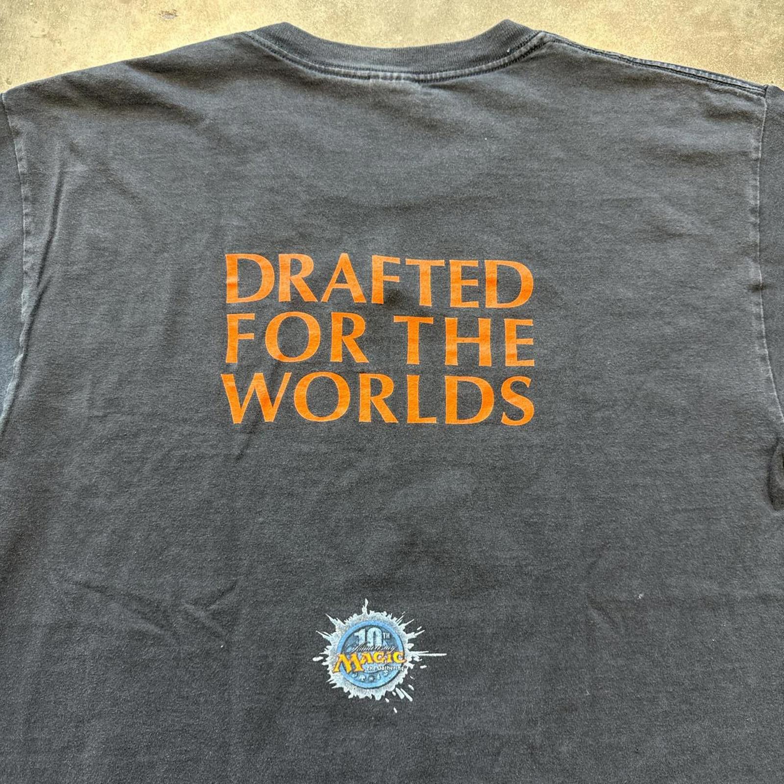 Gildan Magic The Gathering Scourge Y2K Vintage T-Shirt Size US L / EU 52-54 / 3 - 5 Thumbnail