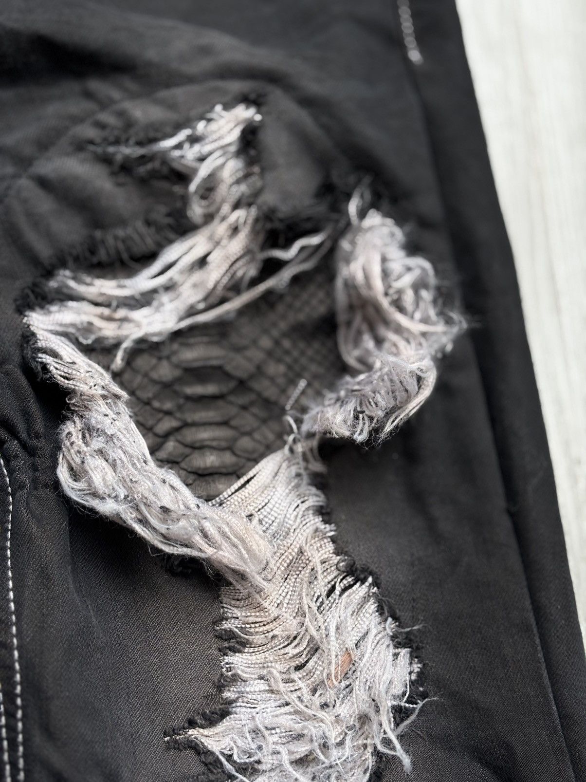 semanticdesign SEMANTIC DESIGN lace-up jeans Size US 29 - 4 Thumbnail