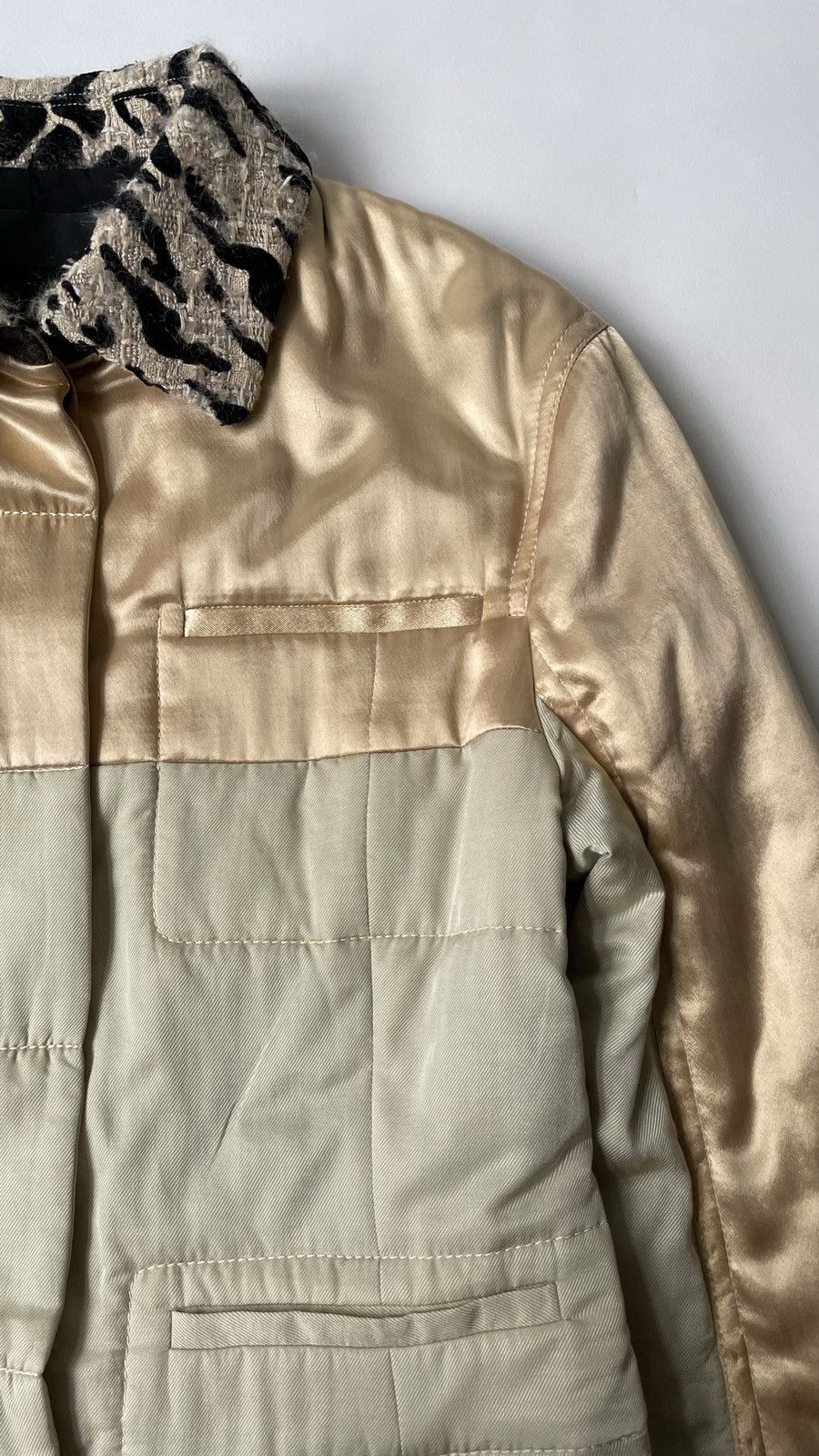 Haider Ackermann Satin Panelled Utility Jacket Size S / US 4 / IT 40 - 5 Thumbnail