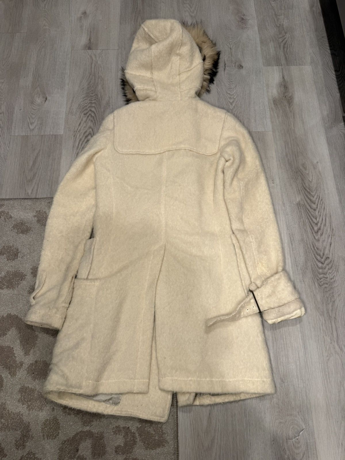 Le Grande Bleu (L.G.B.) lgb fox fur alpaca wool duffle coat/dx 06203f!! Size US S / EU 44-46 / 1 - 4 Thumbnail