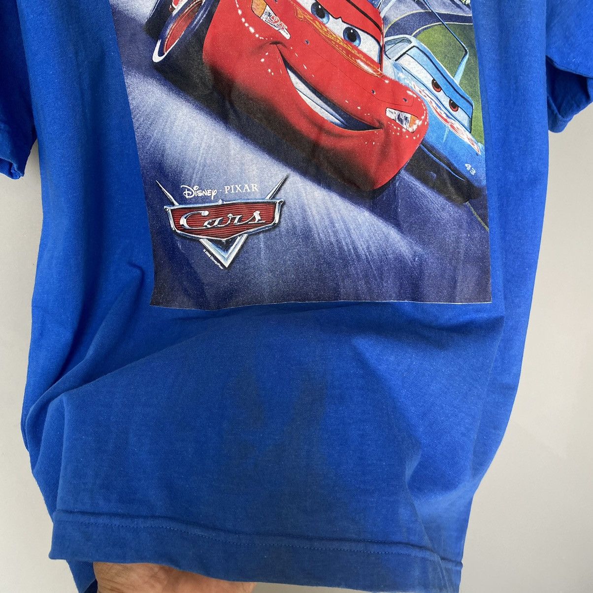Disney Thrashed Vintage 2006 Cars Pixar Movie Promo ERD GRUNGE TEE Size US XL / EU 56 / 4 - 8 Thumbnail