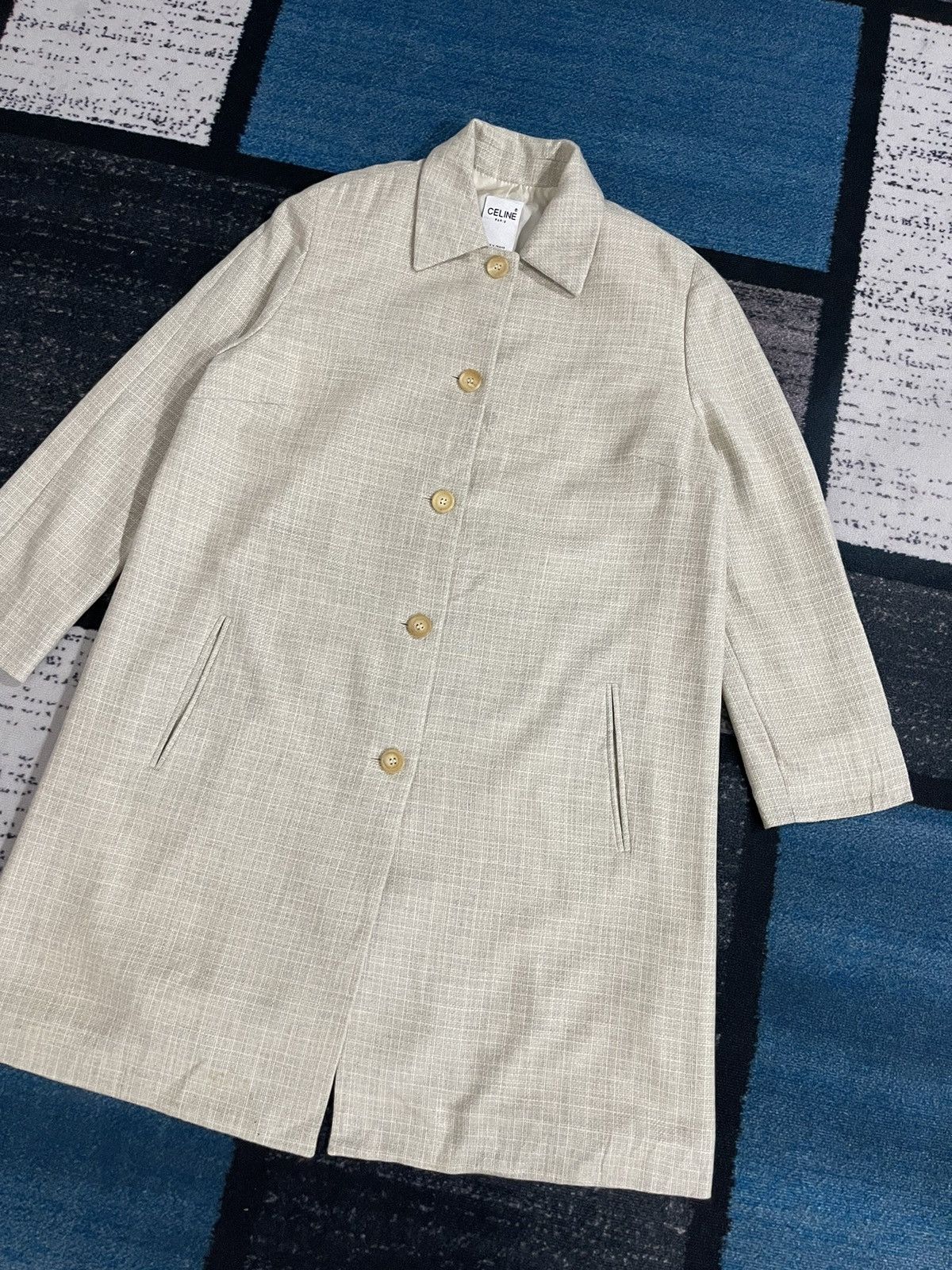 Celine Celine Trench Coat Size XL / US 12-14 / IT 48-50 - 3 Thumbnail
