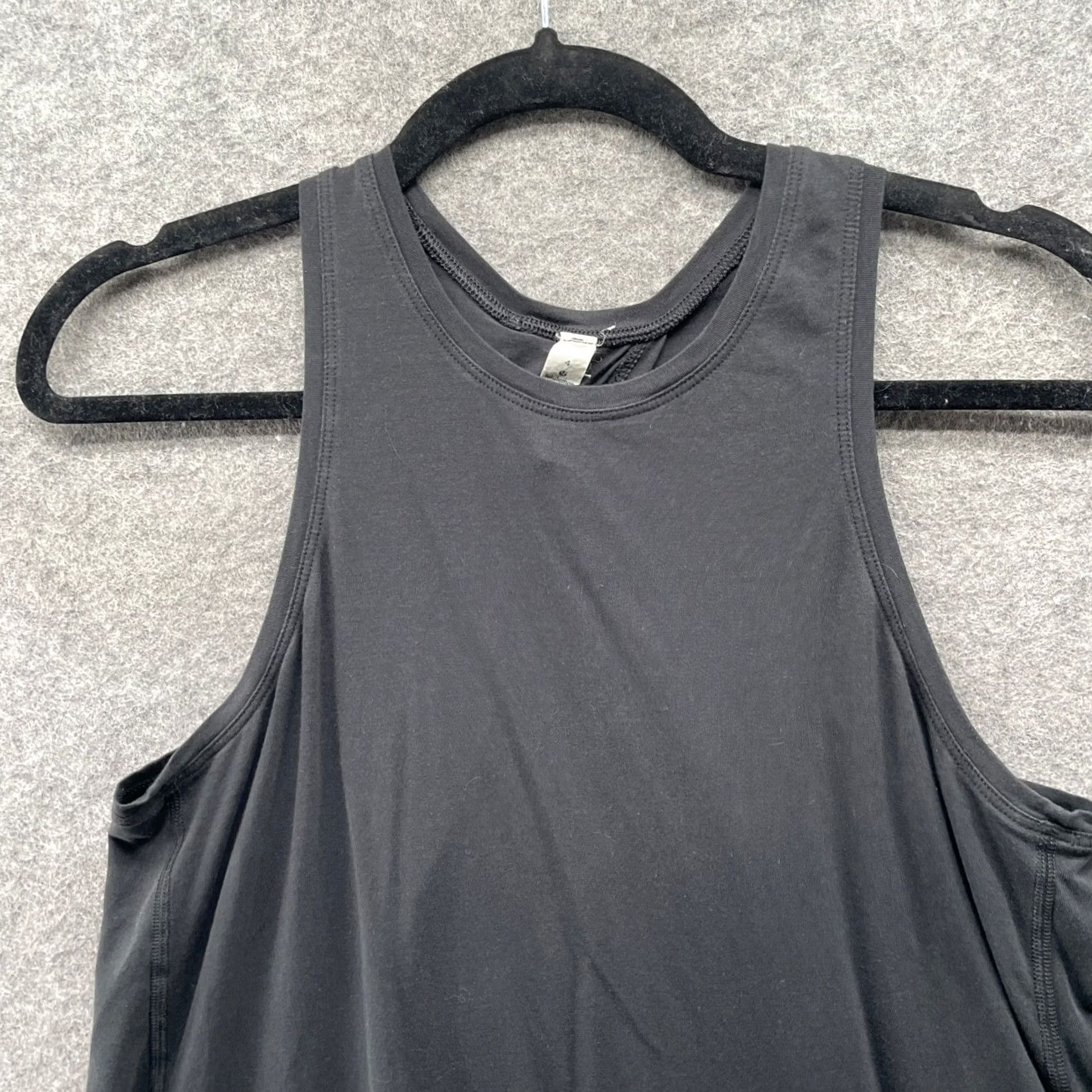 Lululemon Lululemon Tank Top Womens 4 Black Yoga Workout Pima Cotton Blend Size S / US 4 / IT 40 - 4 Thumbnail