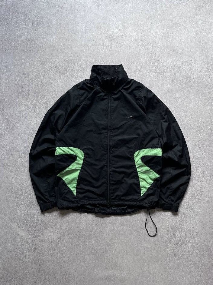 Nike Vintage Nike Swoosh Nylon Olympic Jacket Y2K L Size US L / EU 52-54 / 3 - 1 Thumbnail