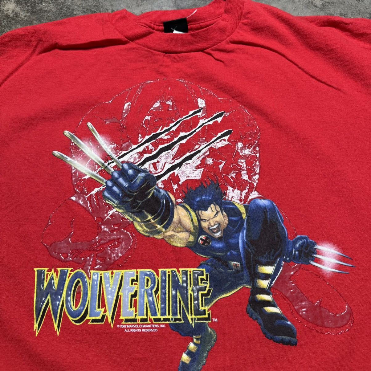 Marvel Comics vintage mad engine wolverine marvel deadstock tshirt Size US XL / EU 56 / 4 - 3 Thumbnail