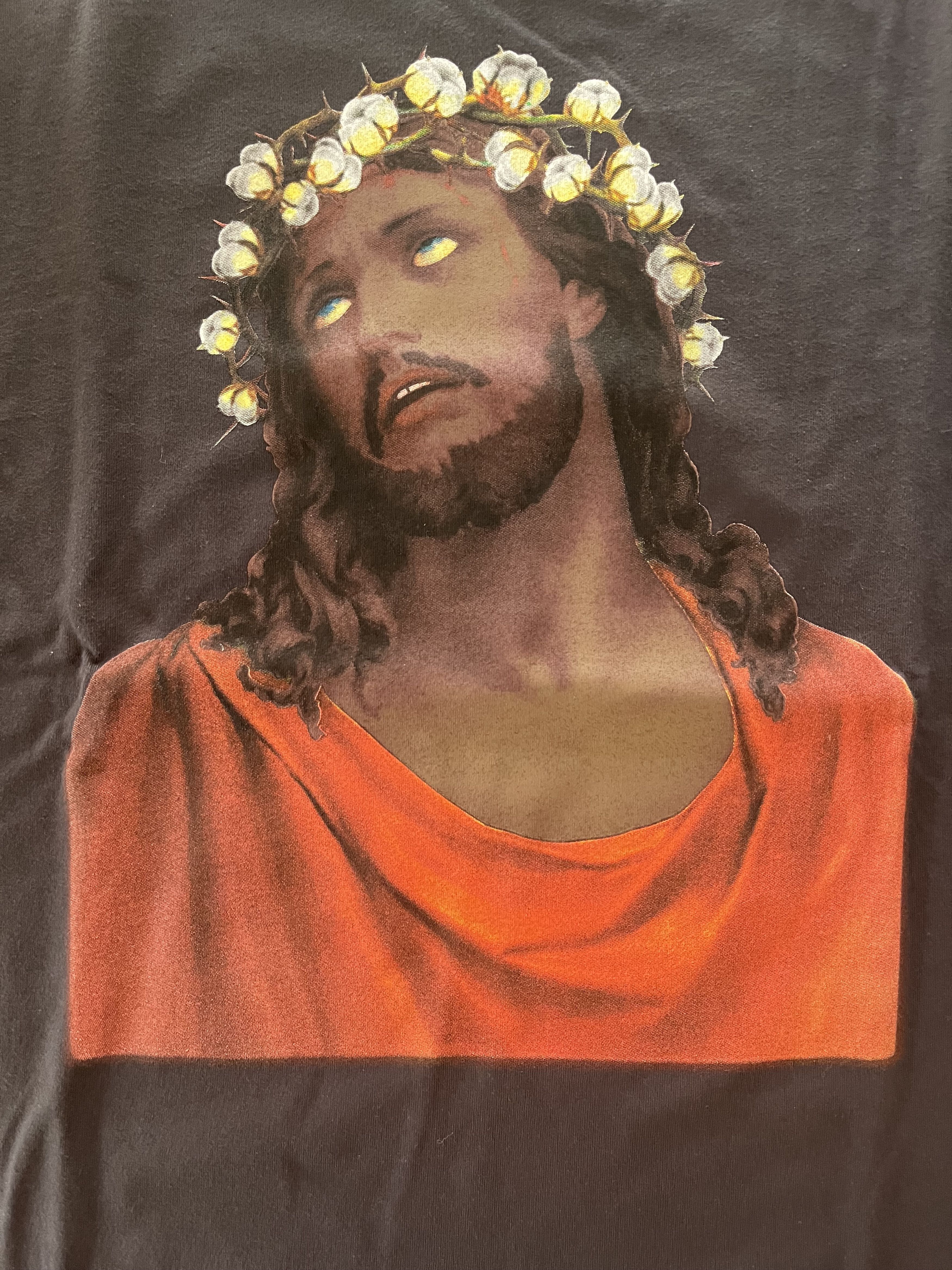 DENIM TEARS Black Jesus t-Shirt Size XL from Denim Tears Size US XL / EU 56 / 4 - 3 Thumbnail