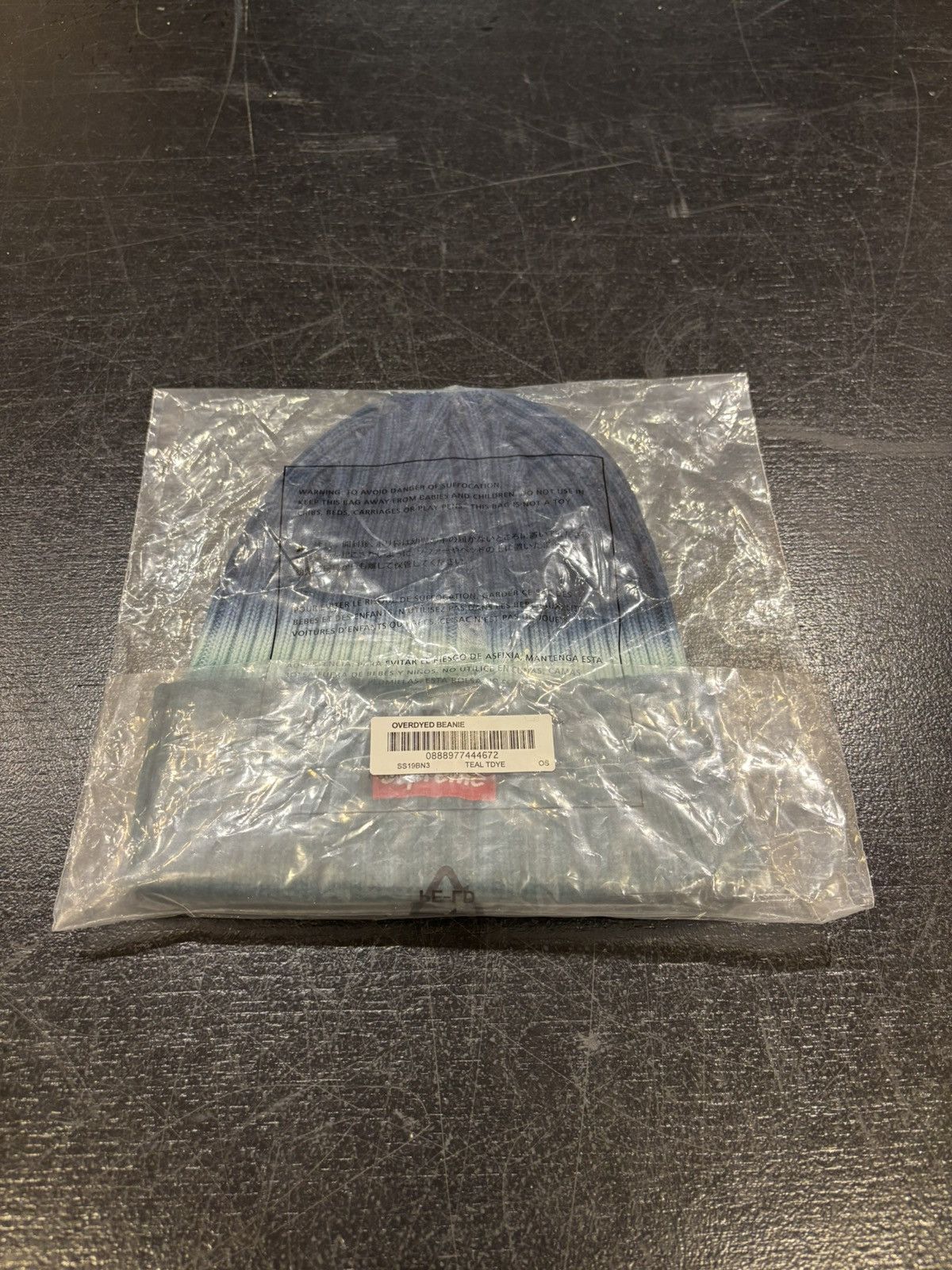 Supreme Supreme Overdyed Beanie Blue Size ONE SIZE - 2 Thumbnail