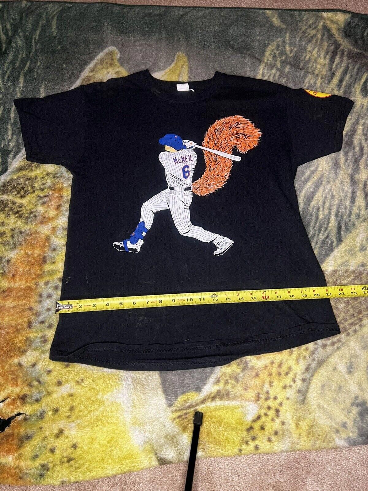 Designer Vintage Black Graphic Tee - McNeil Player Design Size ONE SIZE - 5 Thumbnail
