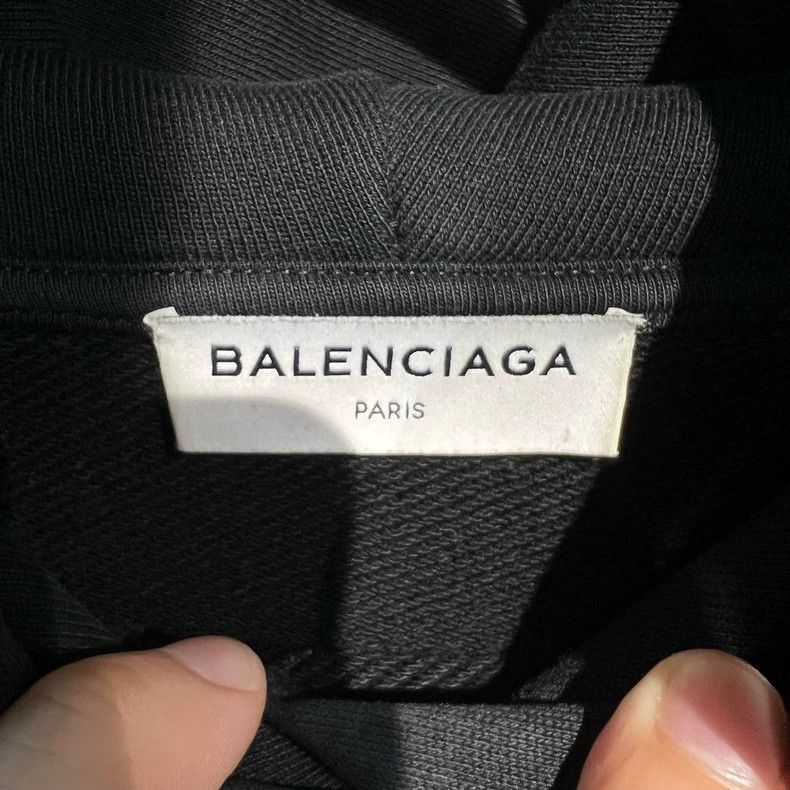 Balenciaga Balenciaga Logo Hooded Sweatshirt Size US S / EU 44-46 / 1 - 3 Thumbnail