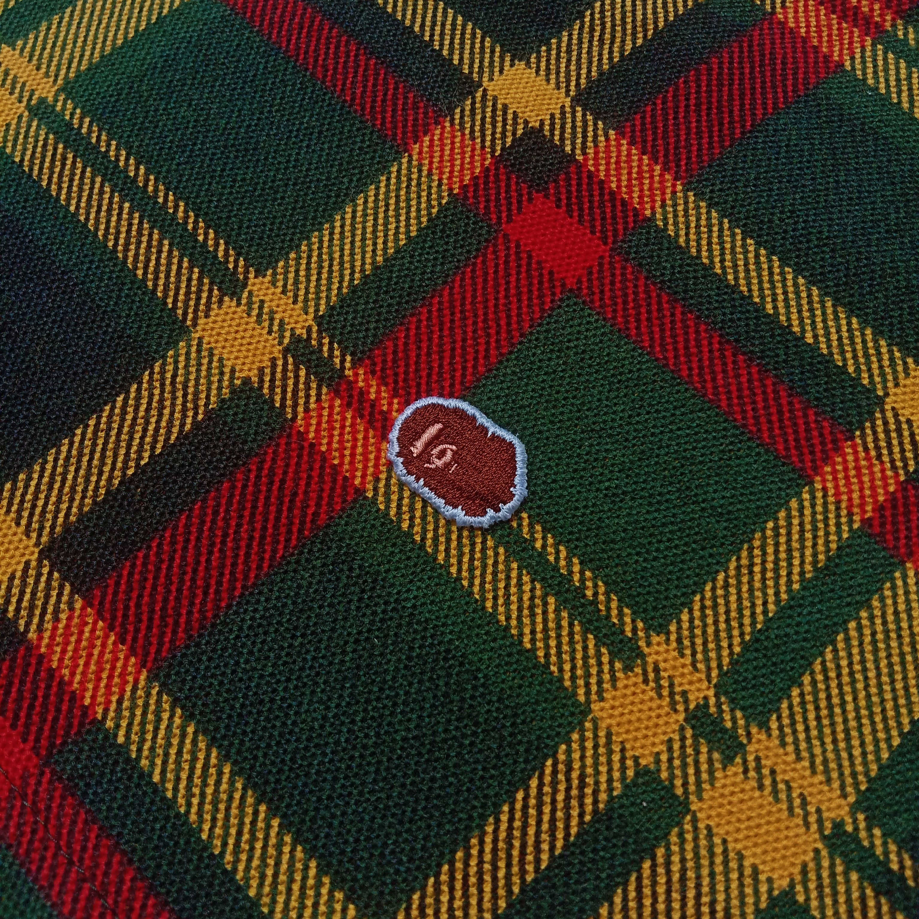 Bape 2008 Bape x Isetan Limited Check Polo Size US M / EU 48-50 / 2 - 6 Thumbnail