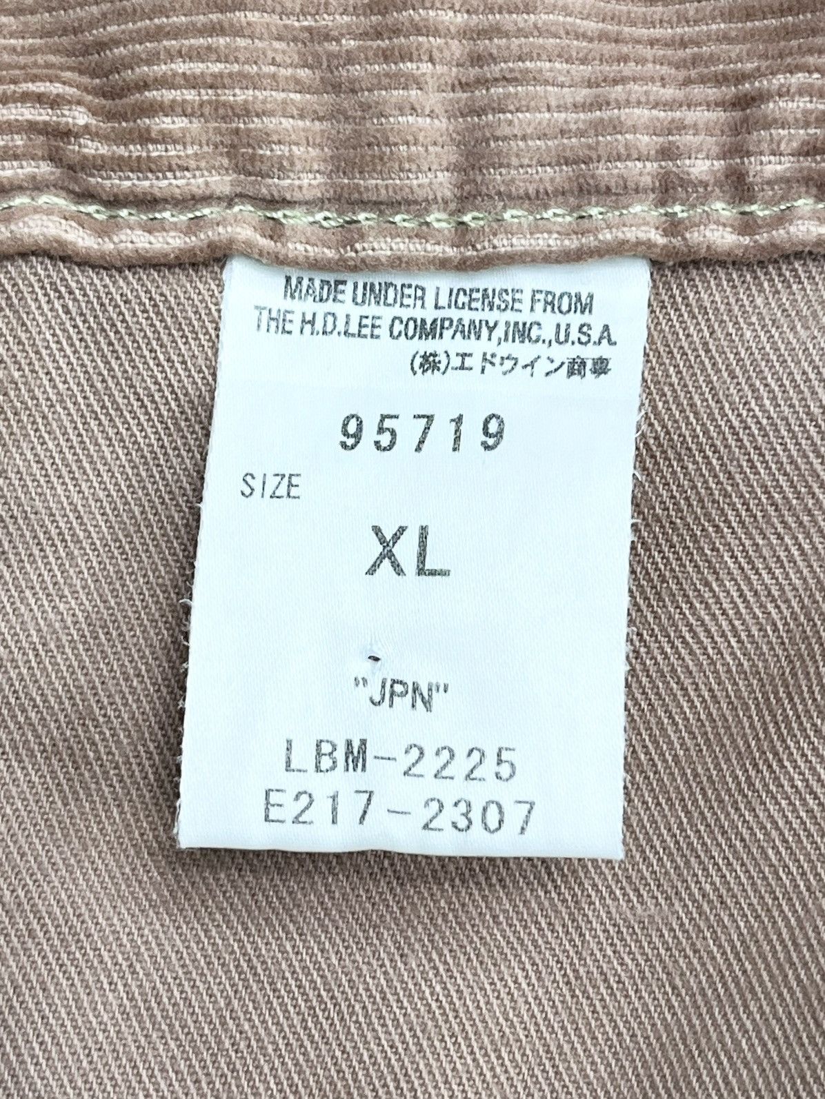 AKM VERRARE☃️WINTER FLARED❄️LEE x AKM JAPAN Lined Corduroy Pants Size US 32 / EU 48 - 13 Thumbnail