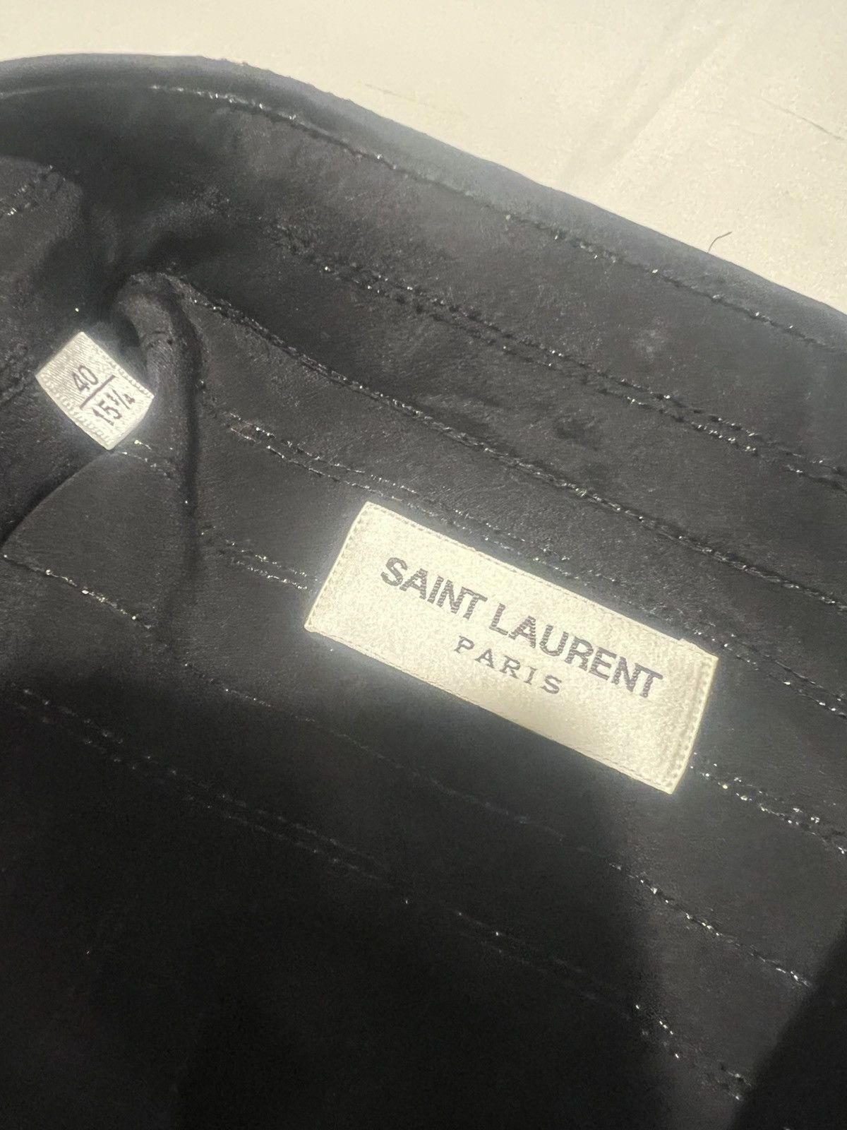 Saint Laurent Paris Saint Laurent men’s silk shirt. 40/M.$1690 Size US M / EU 48-50 / 2 - 3 Thumbnail