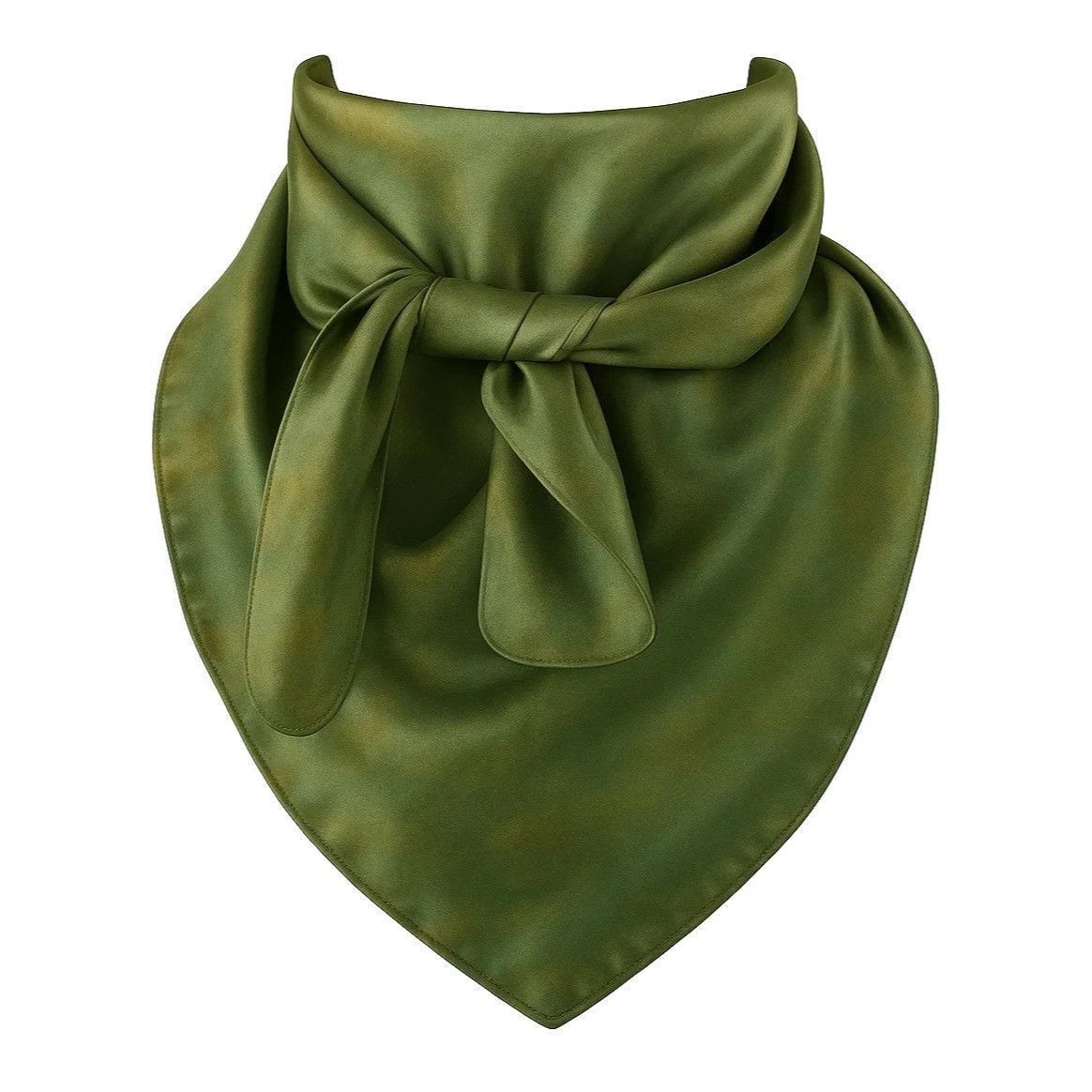 The Unbranded Brand Green Wild Rage Large Scarf 23x23" Western Accessory Cowgirl Size ONE SIZE - 1 Thumbnail