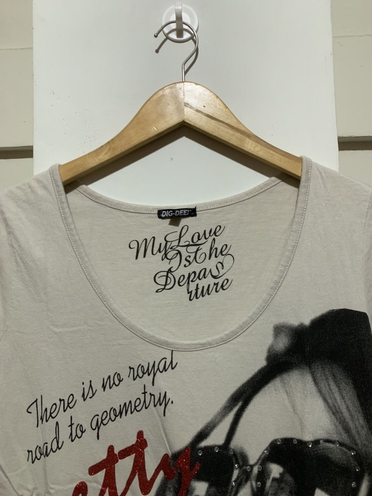 Japanese Brand Japanese Dig Deep Hysteric Glamour LGB Style Women Tee Size XL / US 12-14 / IT 48-50 - 9 Thumbnail